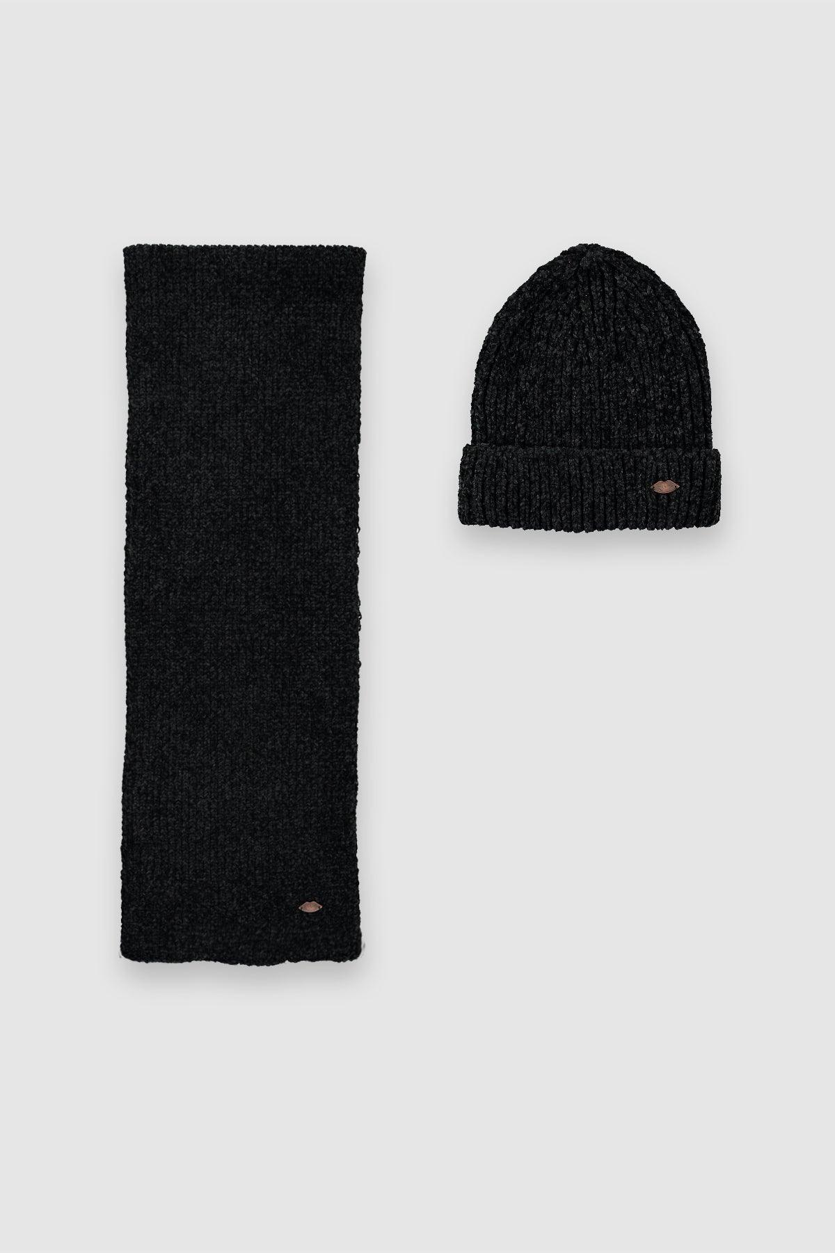 Raya chenille sjaal en muts set - NoNo Kidswear