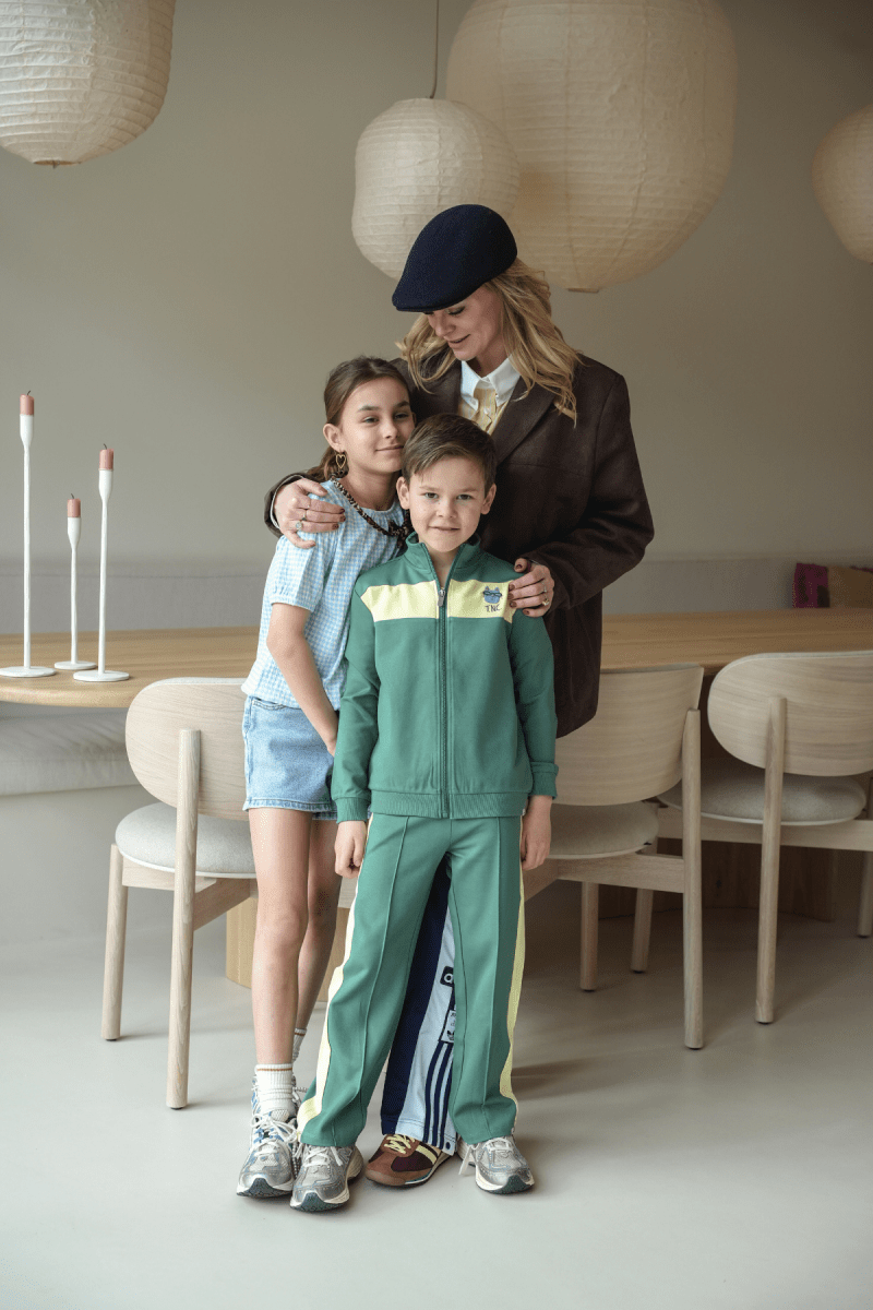 Sef sweatvest groen vacances - The New Chapter Store