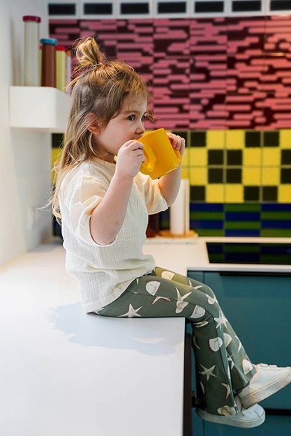 Senna flared pants green - The New Chapter Store