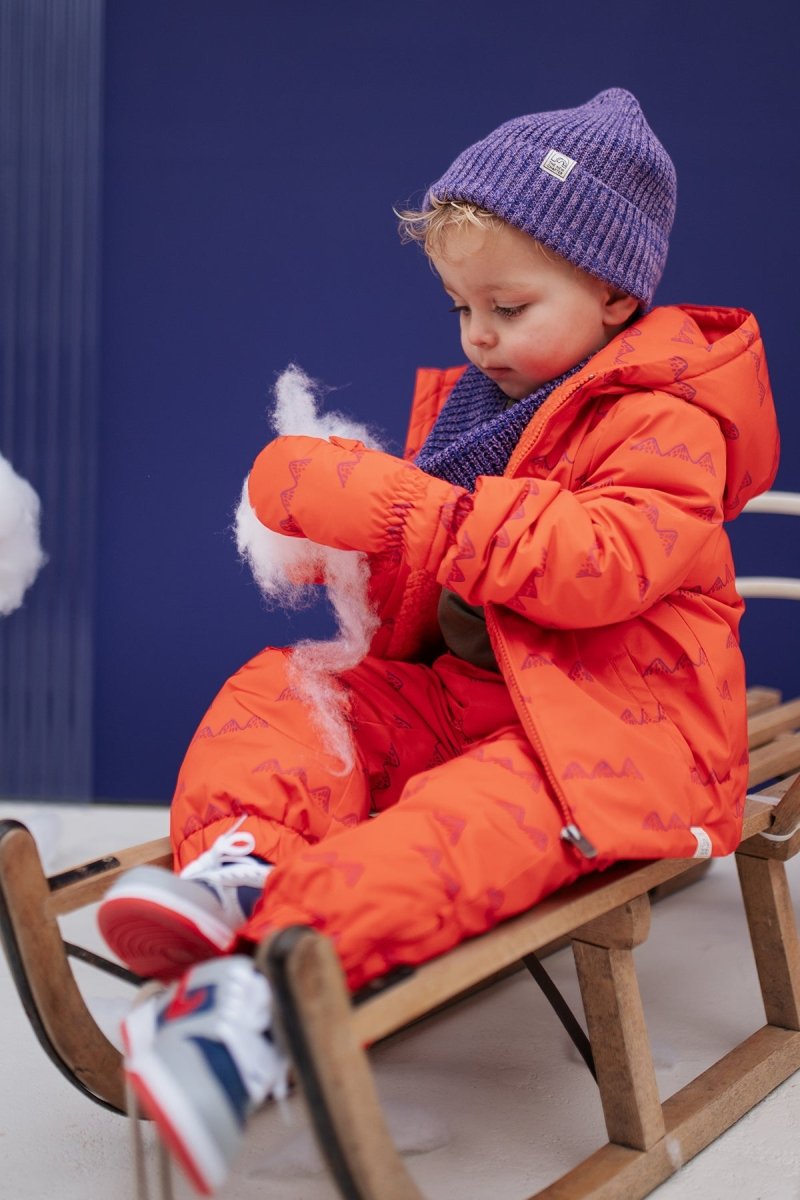 Sil Ski Jas Oranje Rood - The New Chapter Store