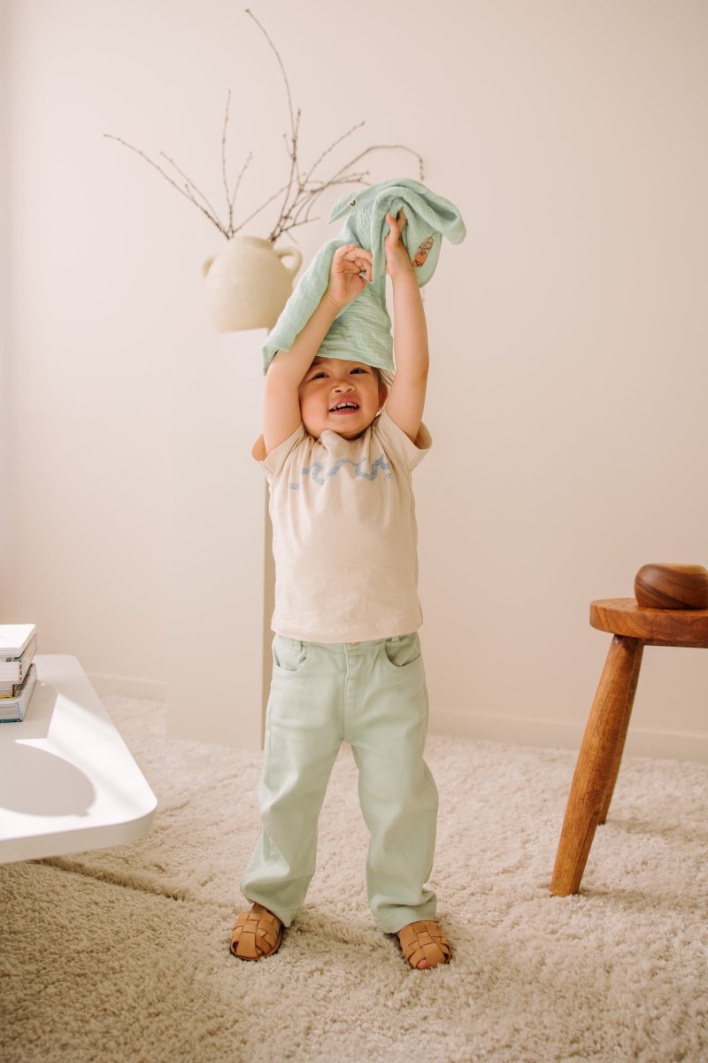 Skye scarf green - The New Chapter Store