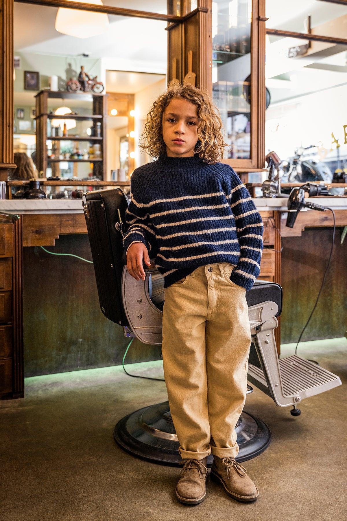 Charlie Ray Sweater Sail Ink - LikeFlo