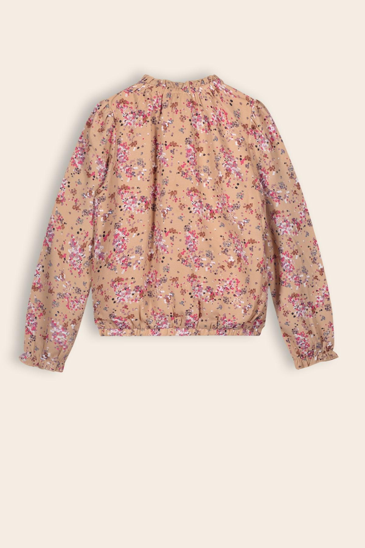 Tina Blouse Bloemetjes print - NoNo Kidswear