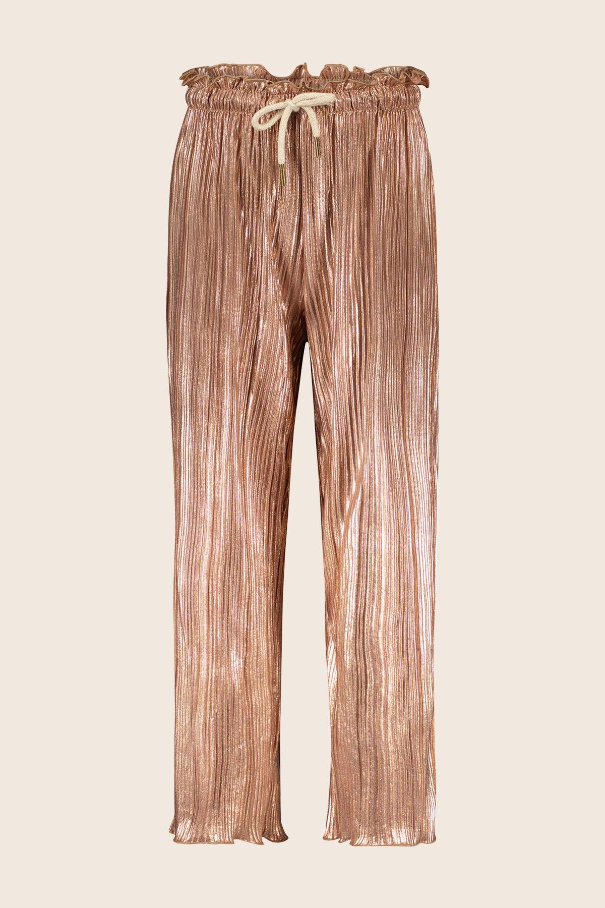 LikeFLO Trouser Flora Rose Lurex - LikeFlo