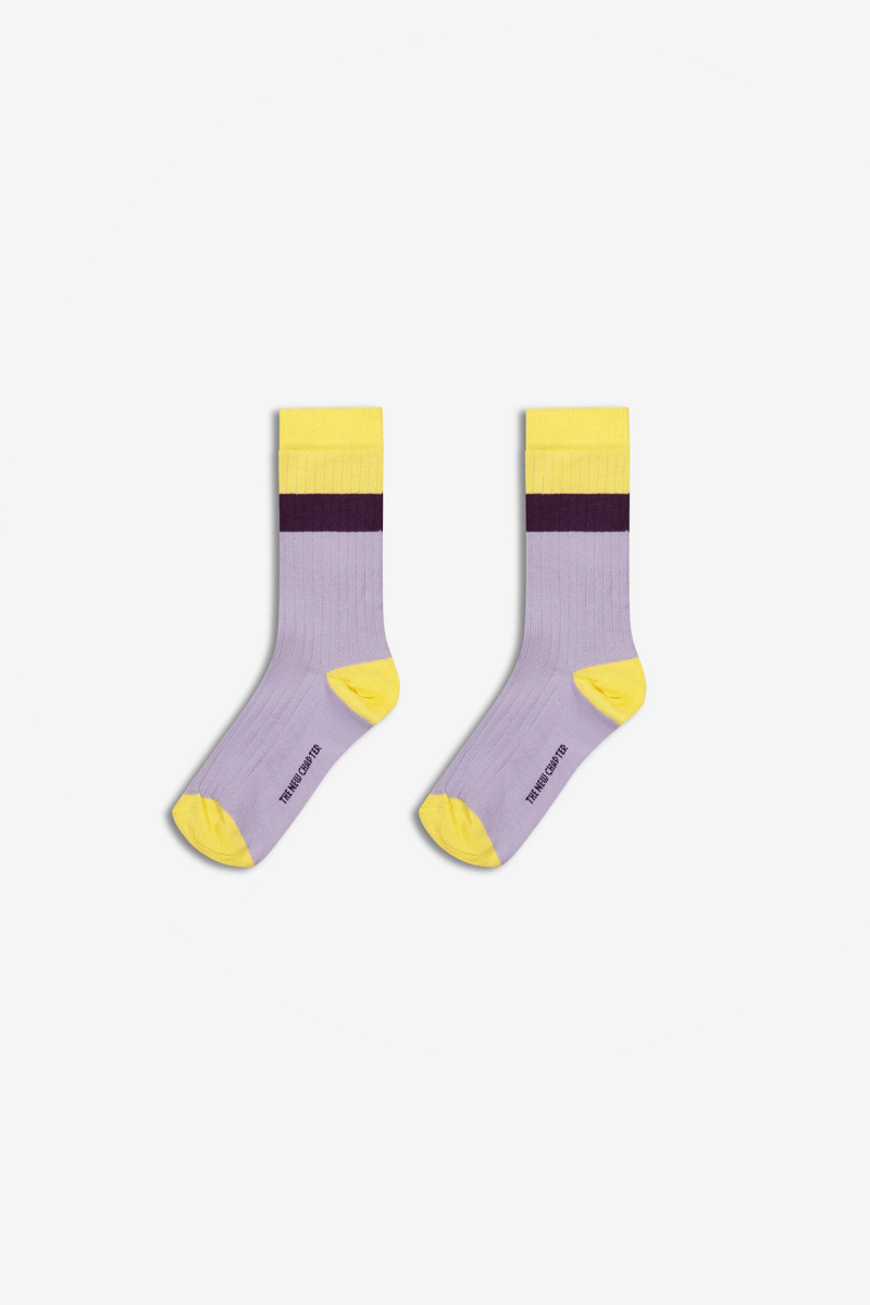Vesper sokken lila Birdie - The New Chapter Store