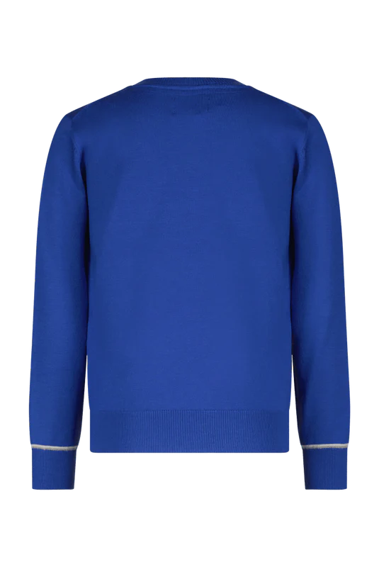 Red&Blu Wim sweater blauw