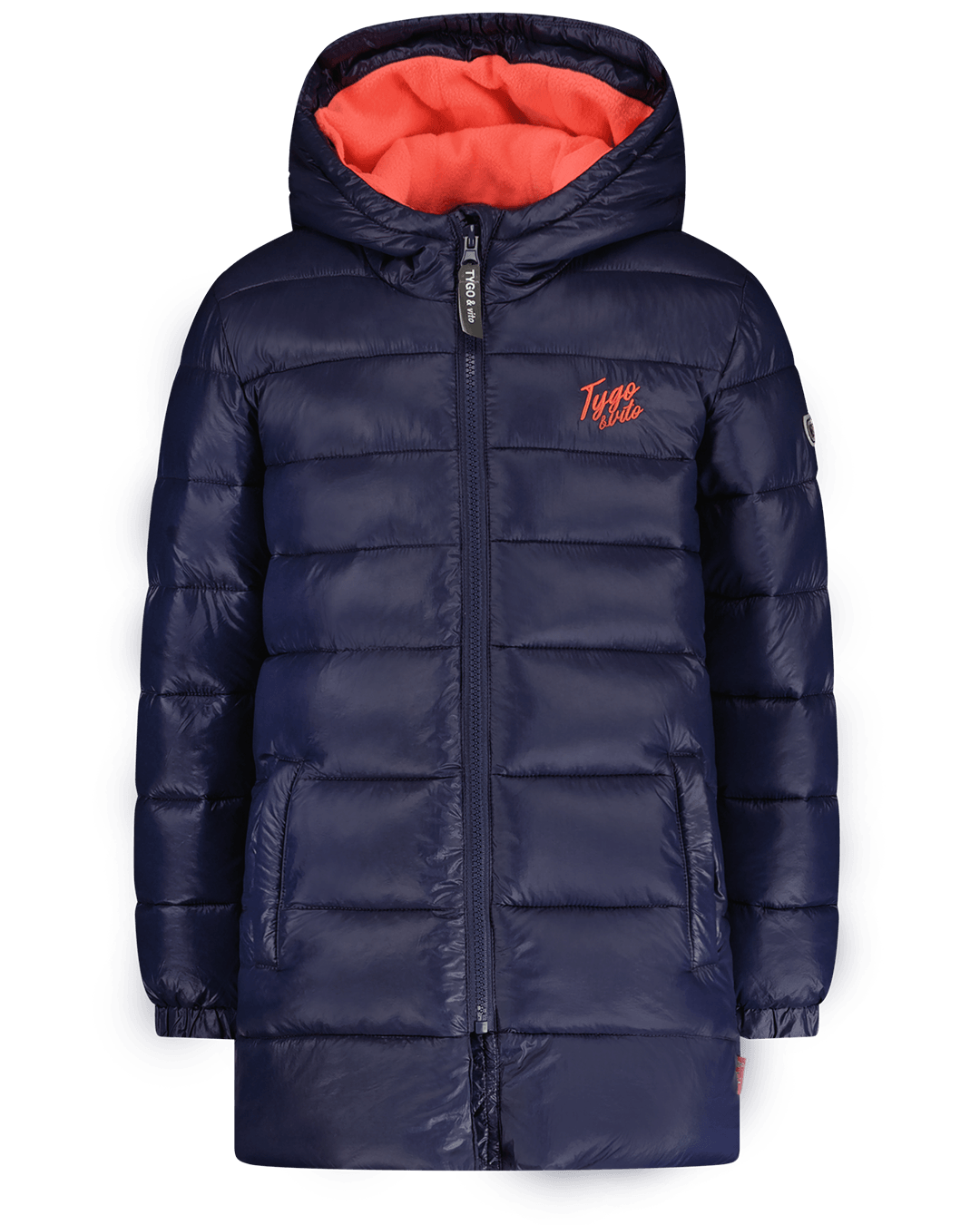 Winterjas Jasmijn Donker Blauw - TYGO&vito