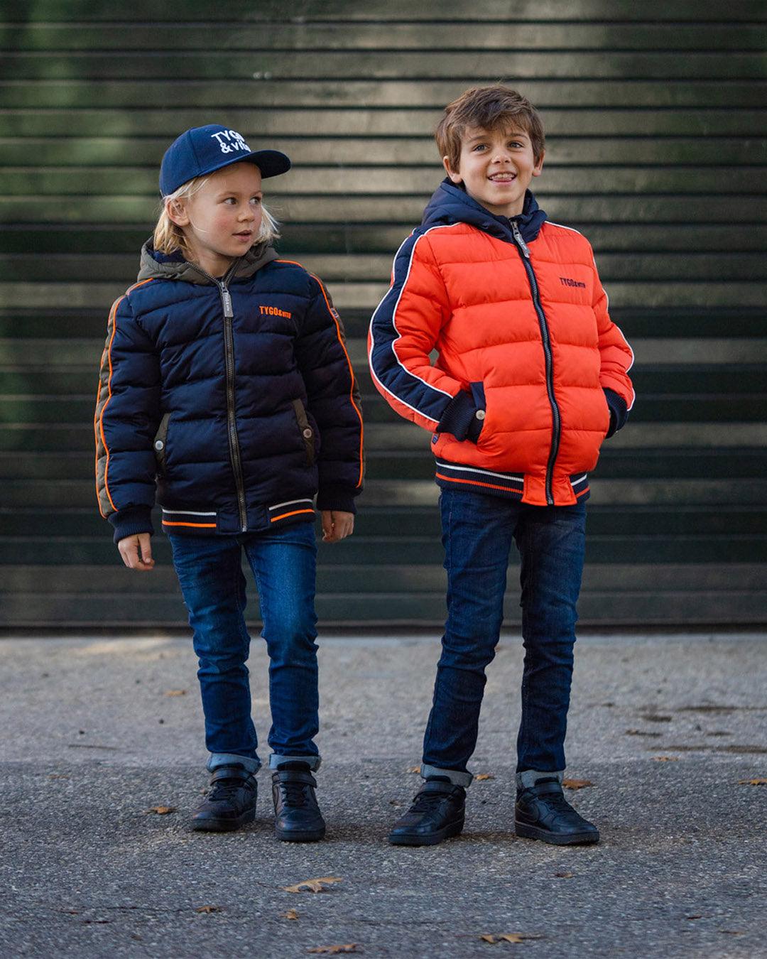 Winterjas Jens Donker Blauw - TYGO&vito