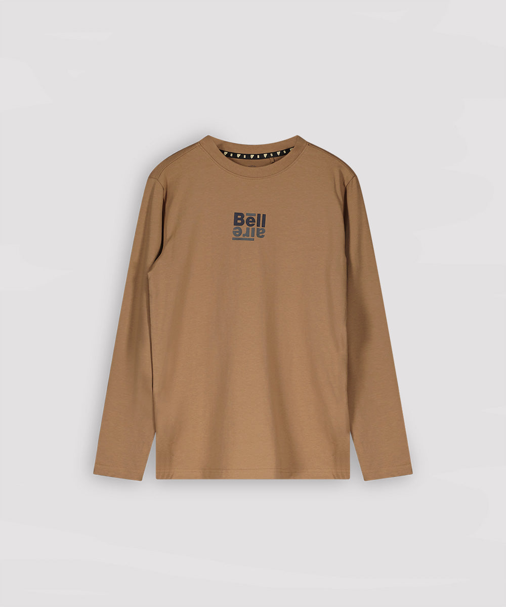 Seb T-Blouses Longsleeves Brownie