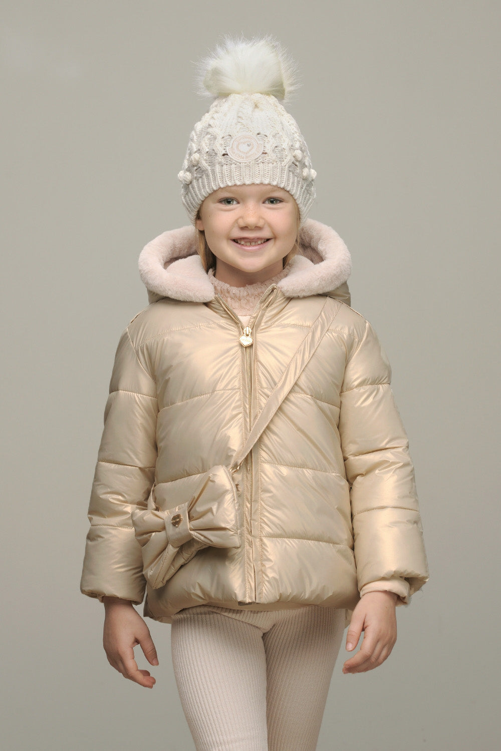 LE CHIC ♥ BABS ♥ short coat with bow-bag *Dreamy Creamy*