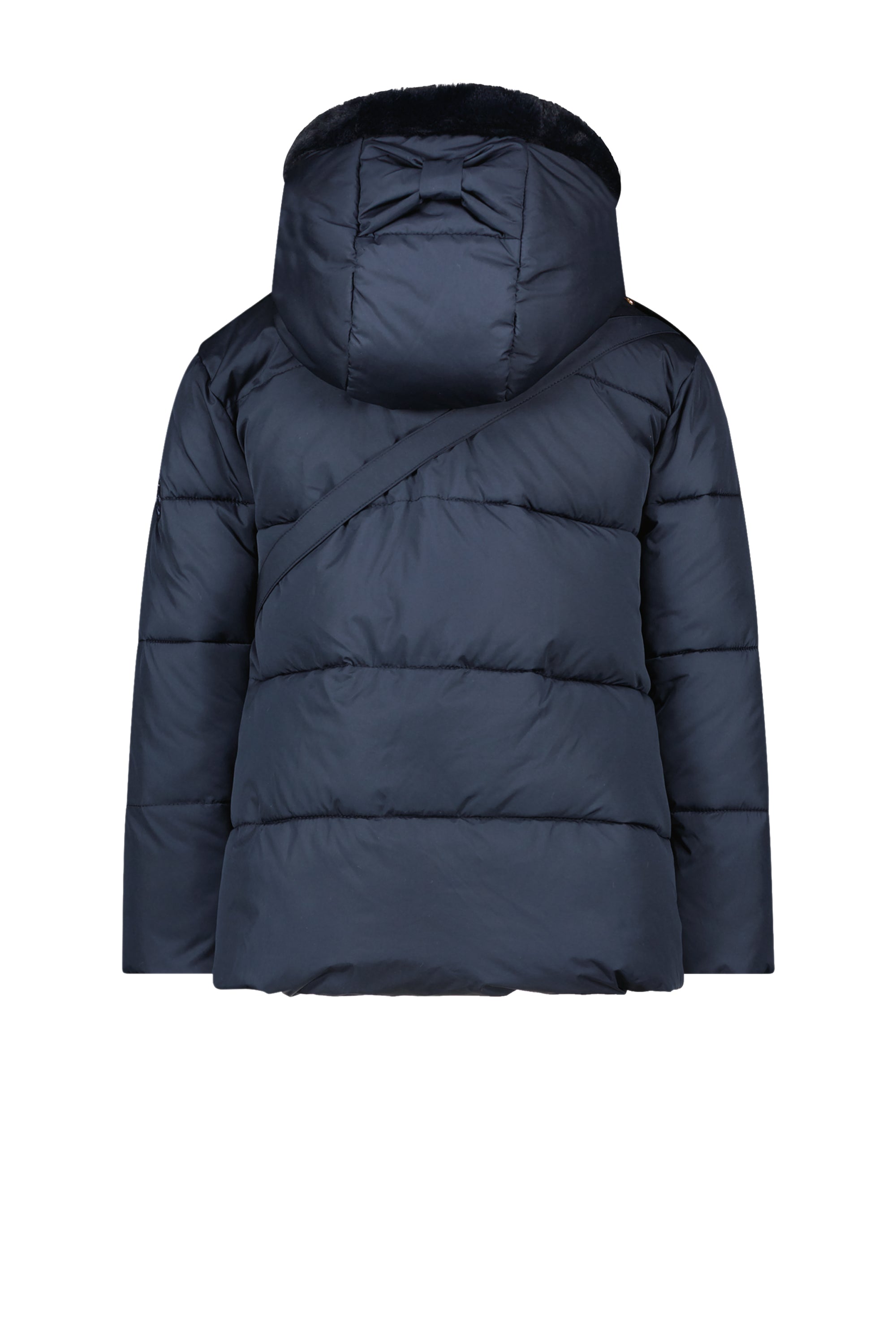 LE CHIC ♥ BABS ♥ short coat with bow-bag *Blue Navy*