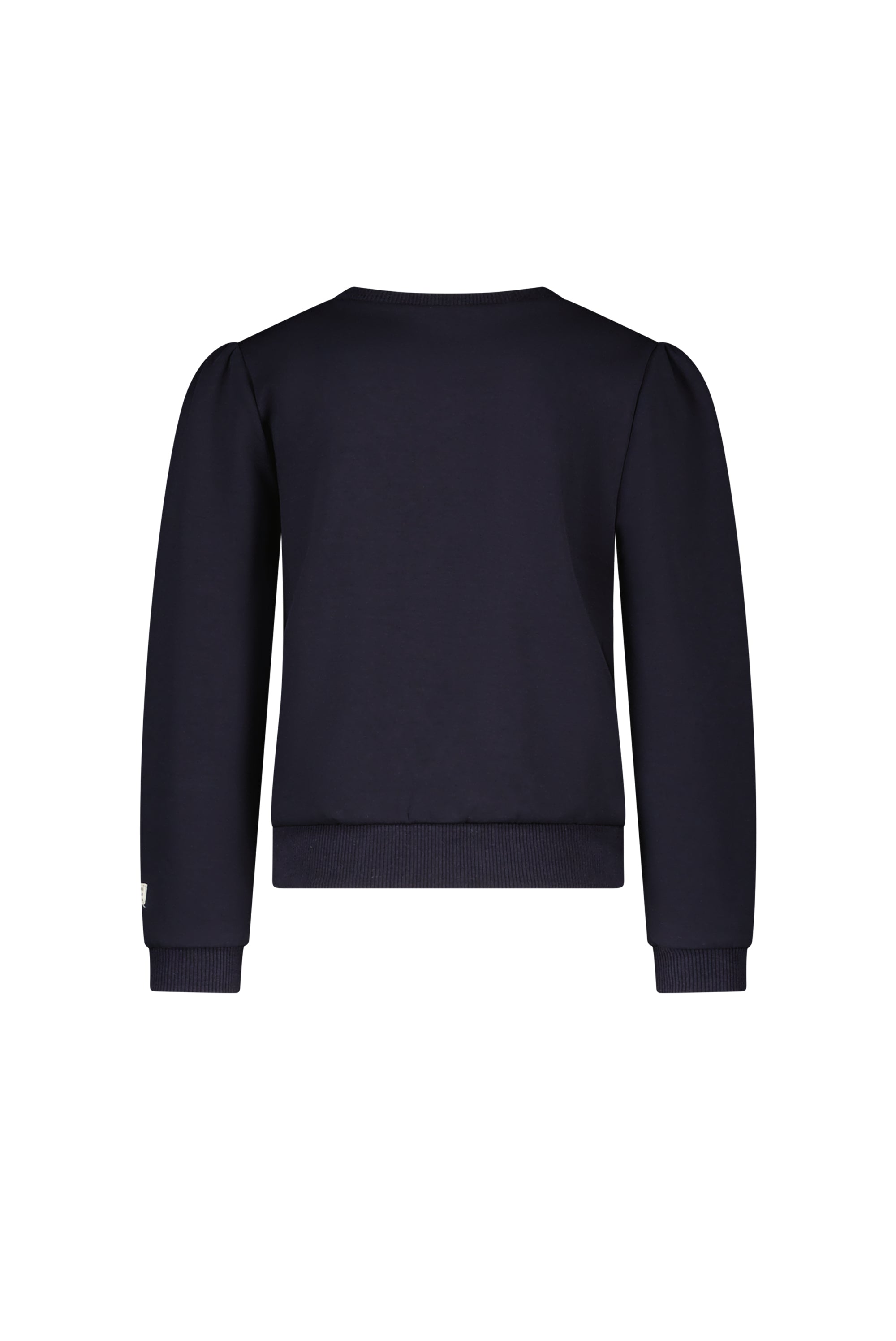♥ OCOLLY ♥ fancy ruffles sweater *Blue Navy*