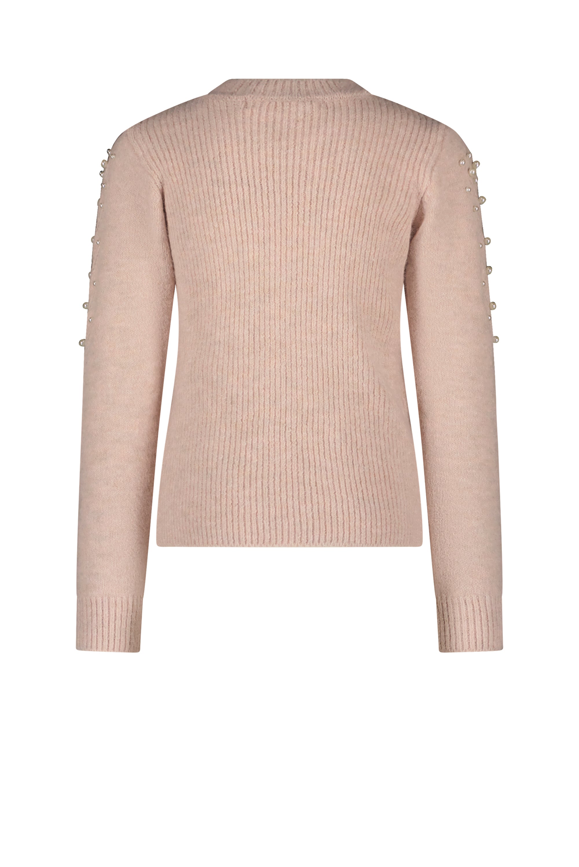 ♥ OKIDO ♥ knit & pearls top *Rose Quartz*