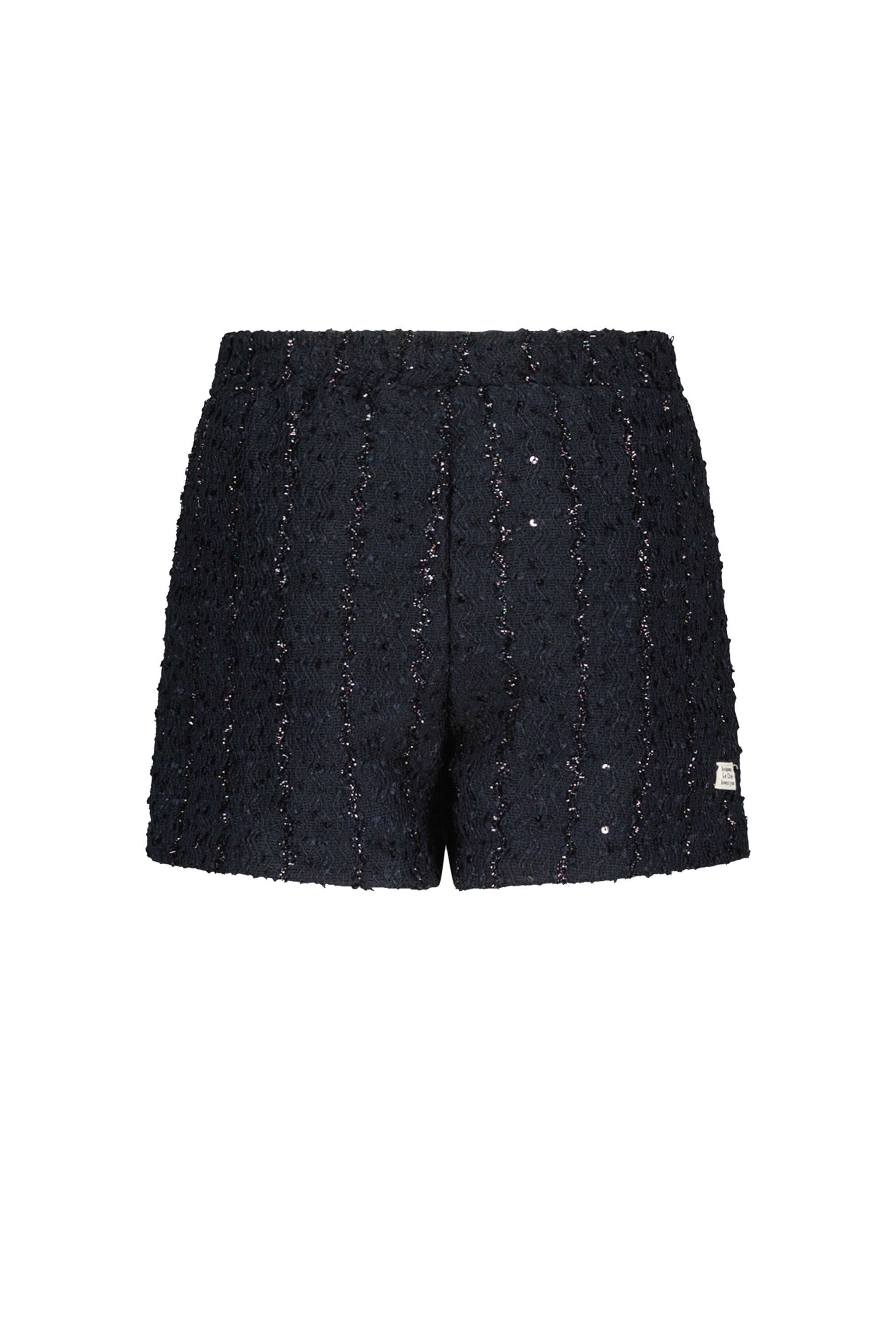 ♥ DONSER ♥ glitter knit shorts *Blue Navy*