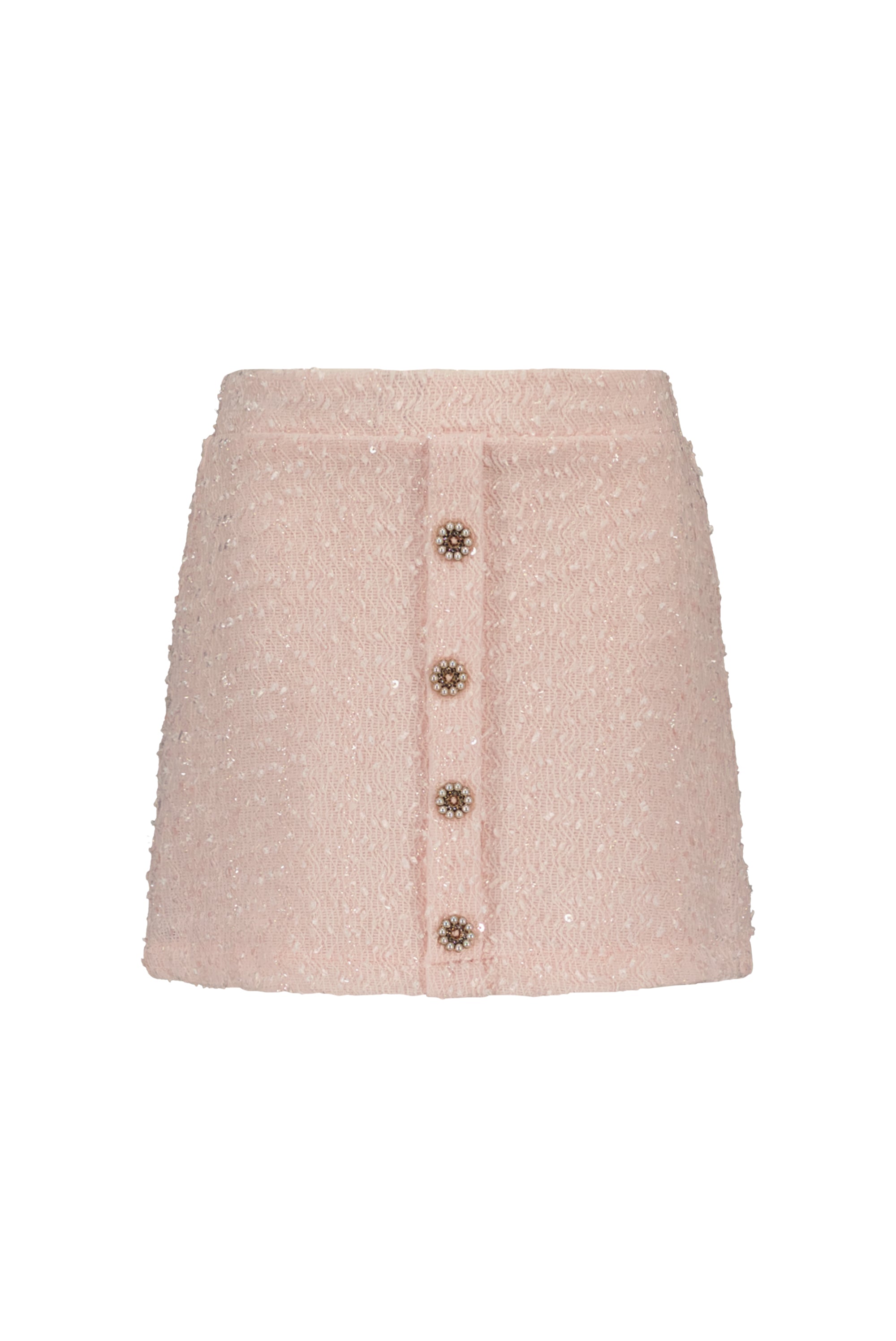 ♥ TIALSA ♥ glitter-knit skirt *Rose Quartz*