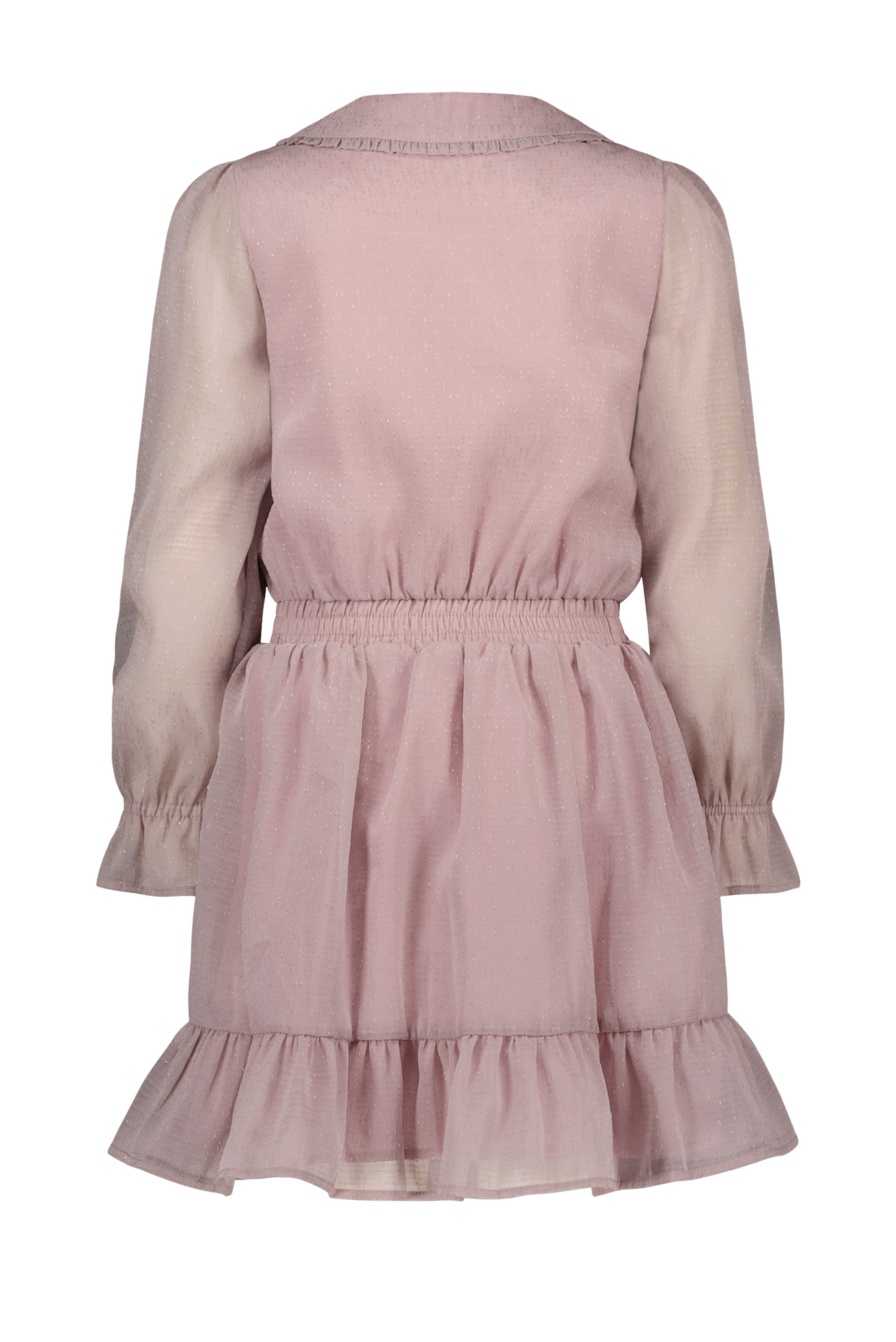♥ SWANKA ♥ structure-voile dress *Sweet Plums*