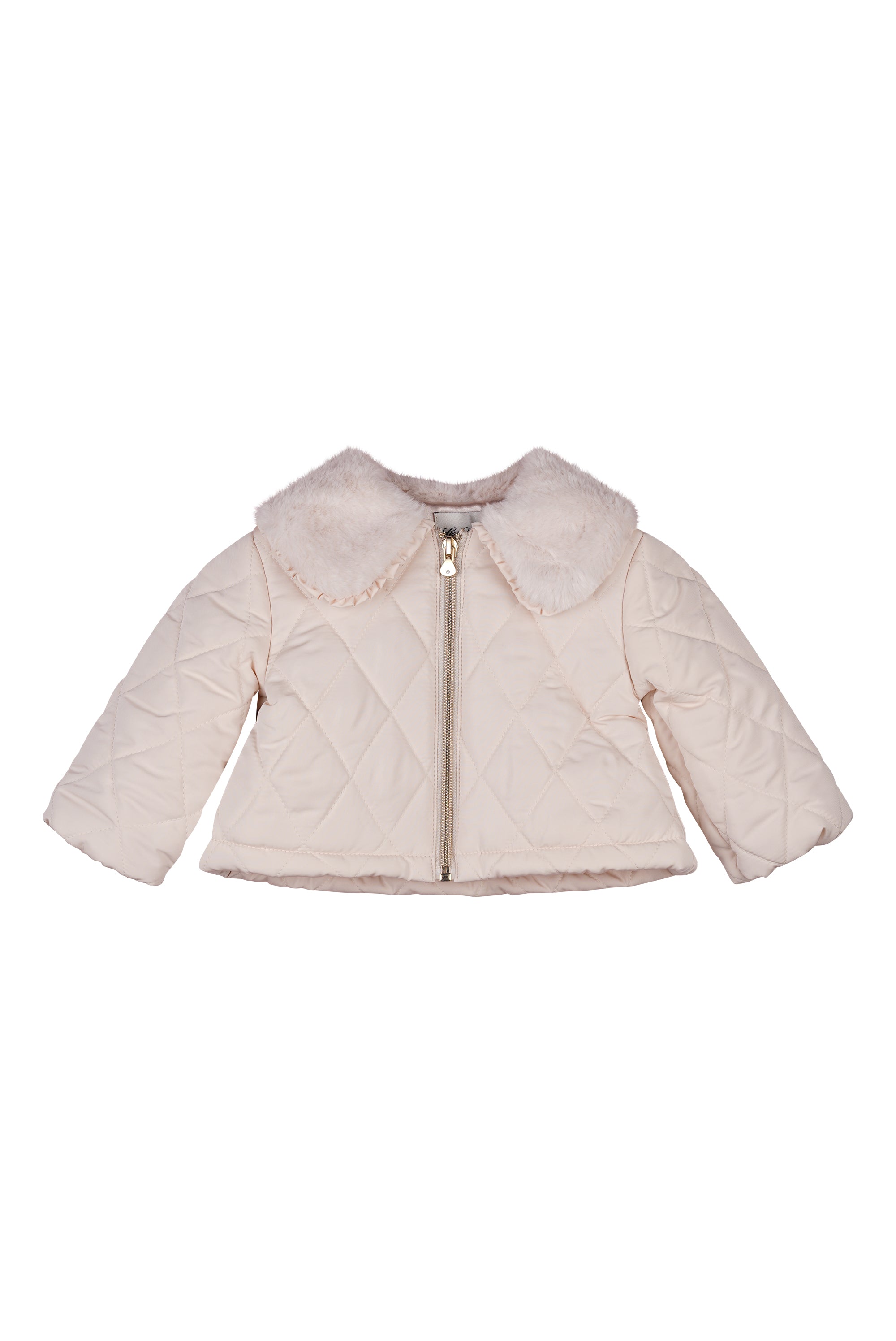 ♥ BUBBLY ♥ fur collar quilted coat *Cute Cortado*