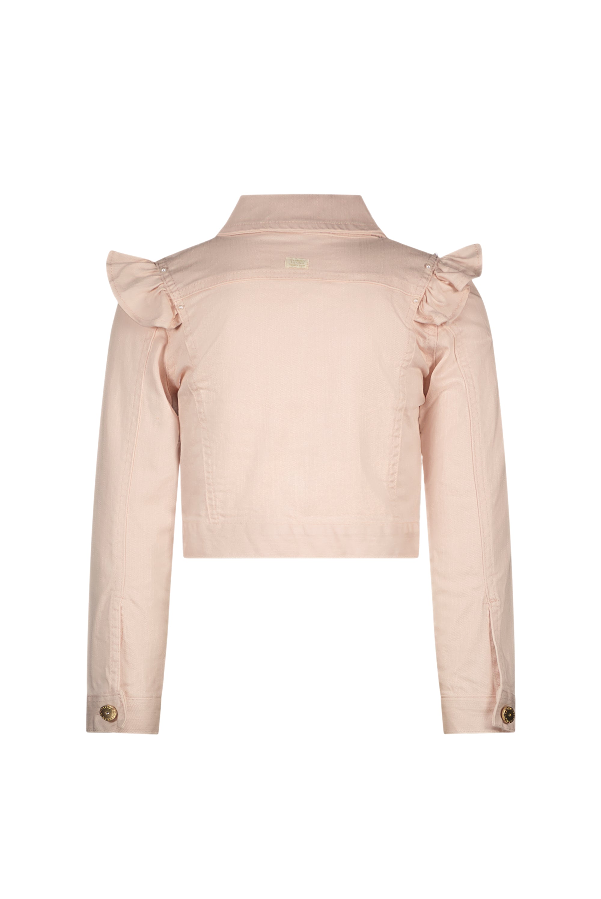 Le Chic  ♥ALYSUM♥ ruffle denim jacket *Pinky Promise*