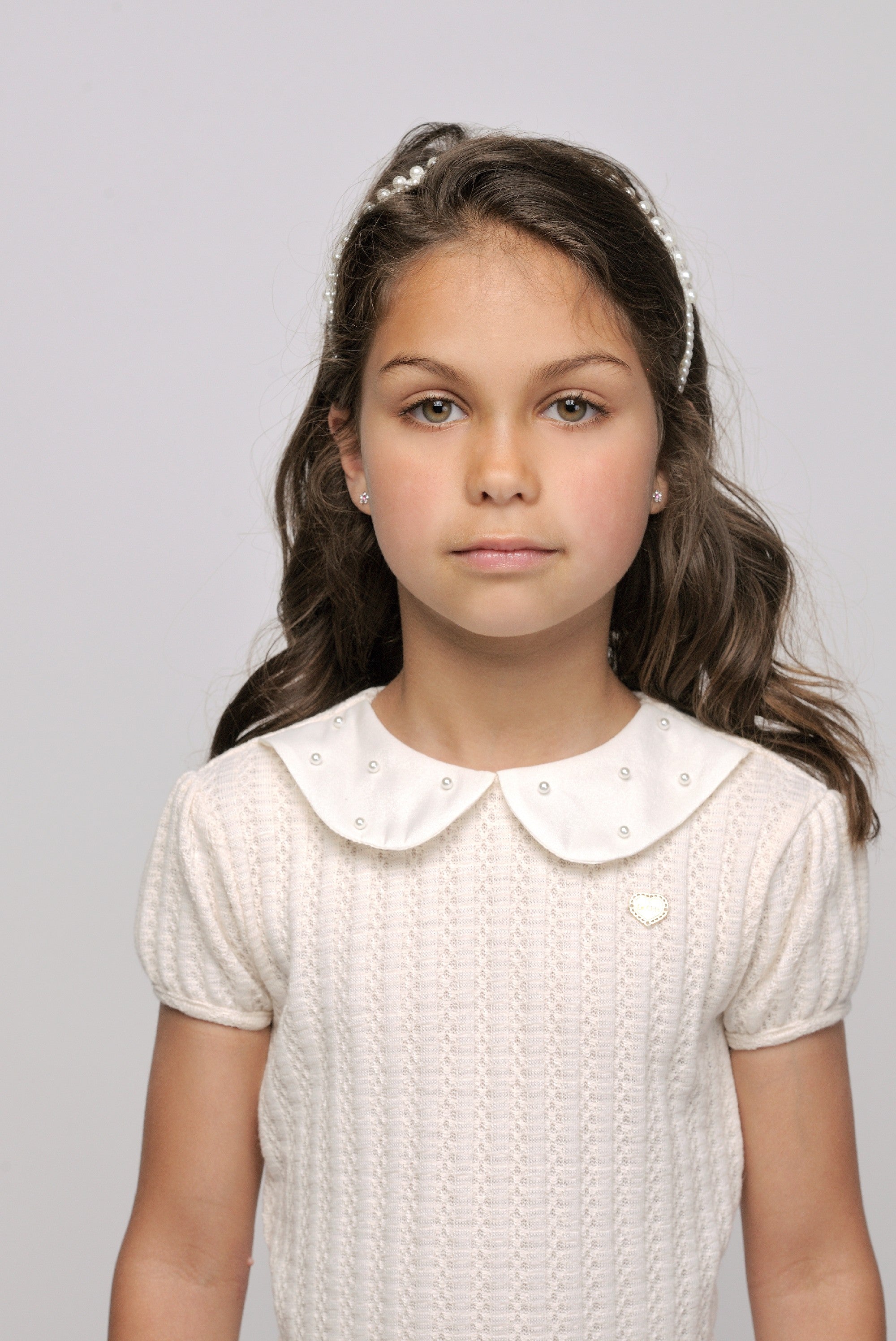 Le Chic  ♥NARLY♥ spring knit Pearl's top *Dreamy Creamy*