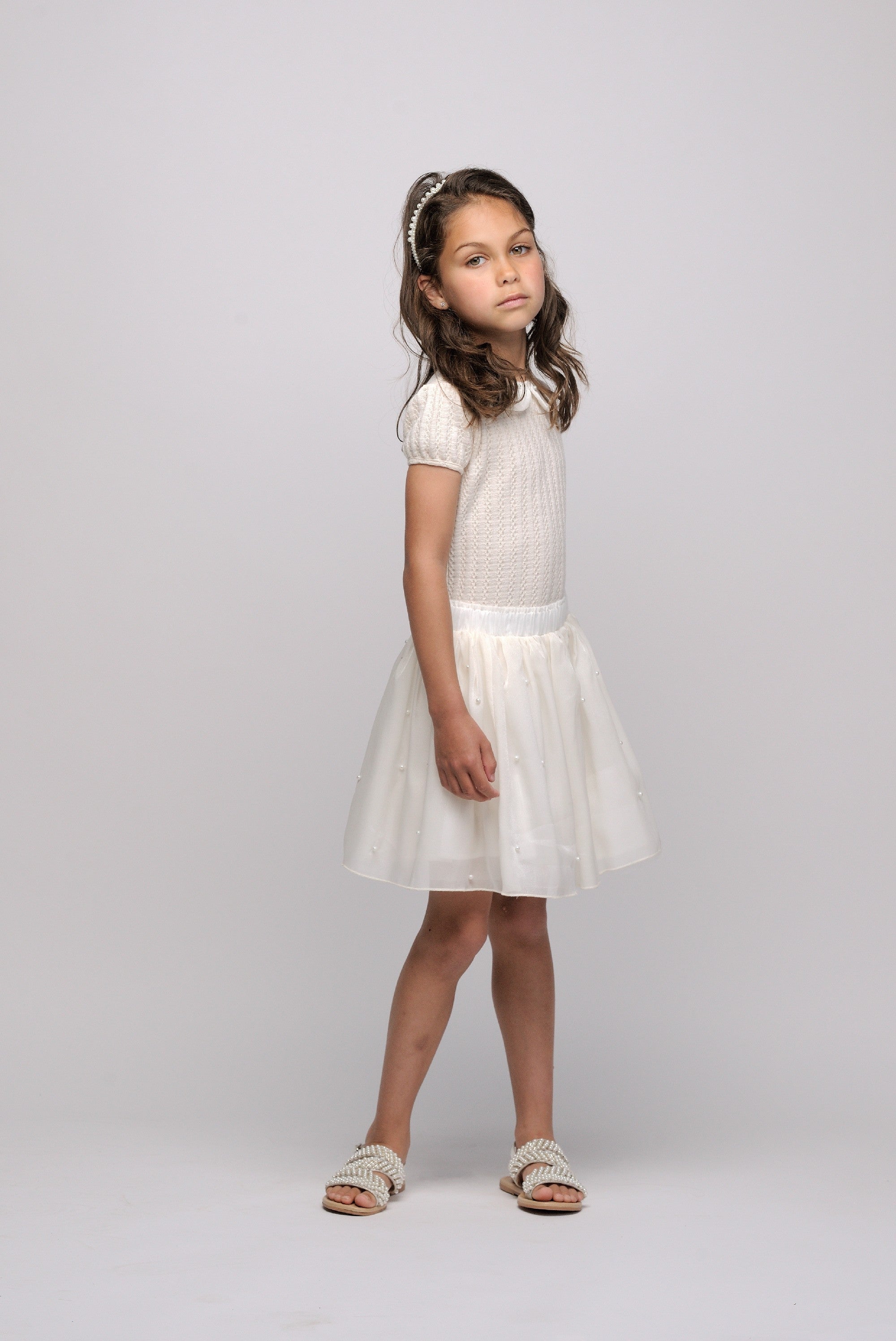 Le Chic  ♥NARLY♥ spring knit Pearl's top *Dreamy Creamy*