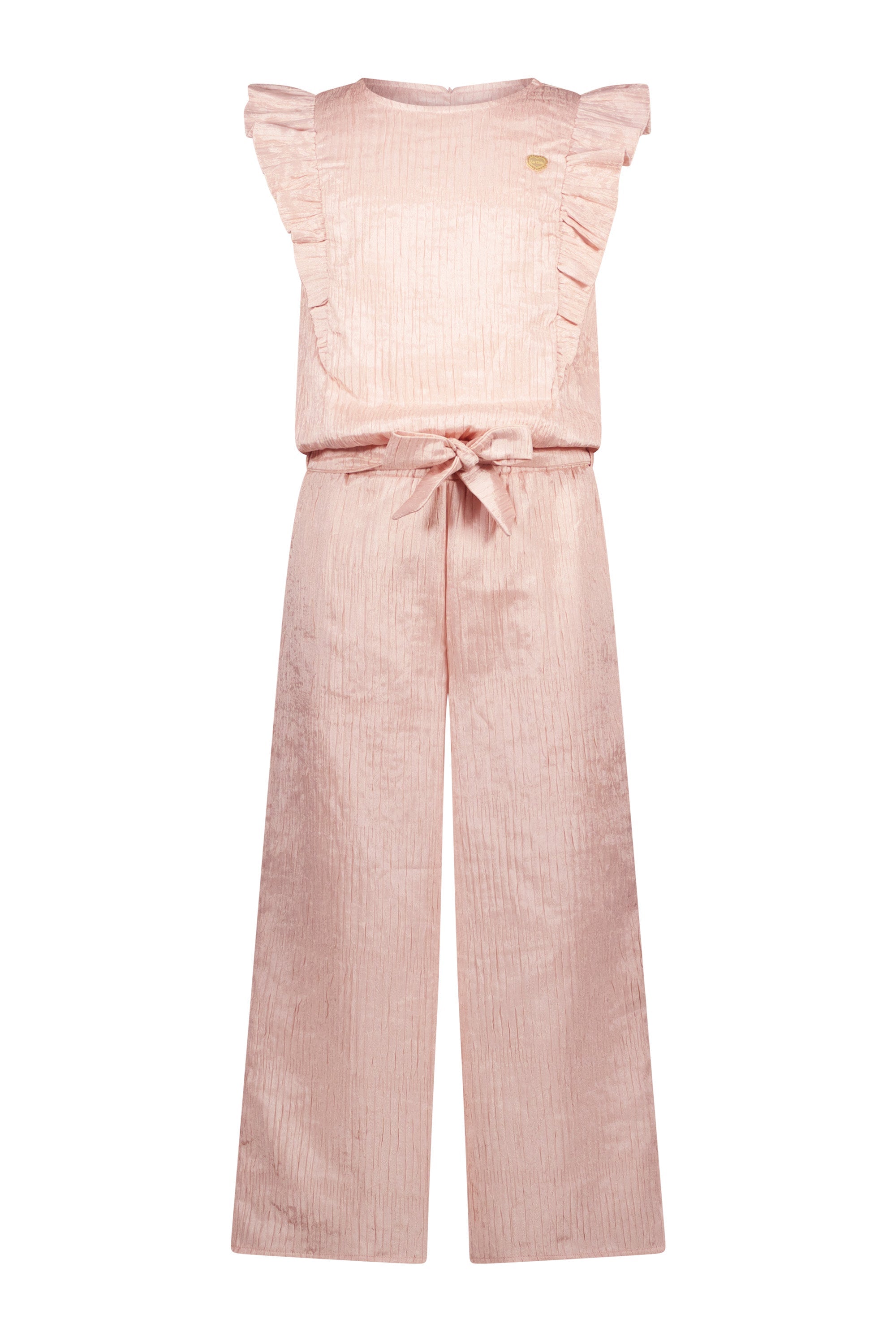 Le Chic ♥KYROLA♥ crushed satin jumpsuit *Pinky Promise*