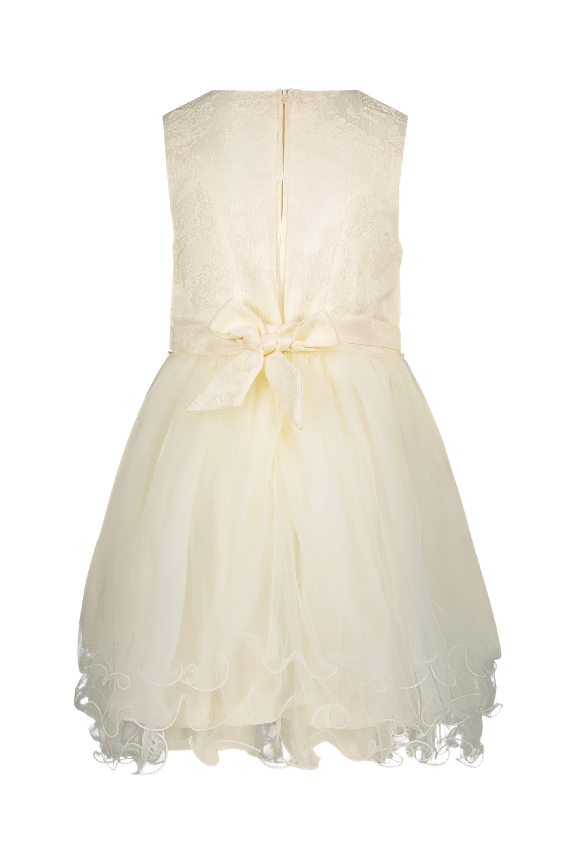 Le Chic ♥SYMPHA♥ Damast &amp; Tüllkleid *Dreamy Creamy*