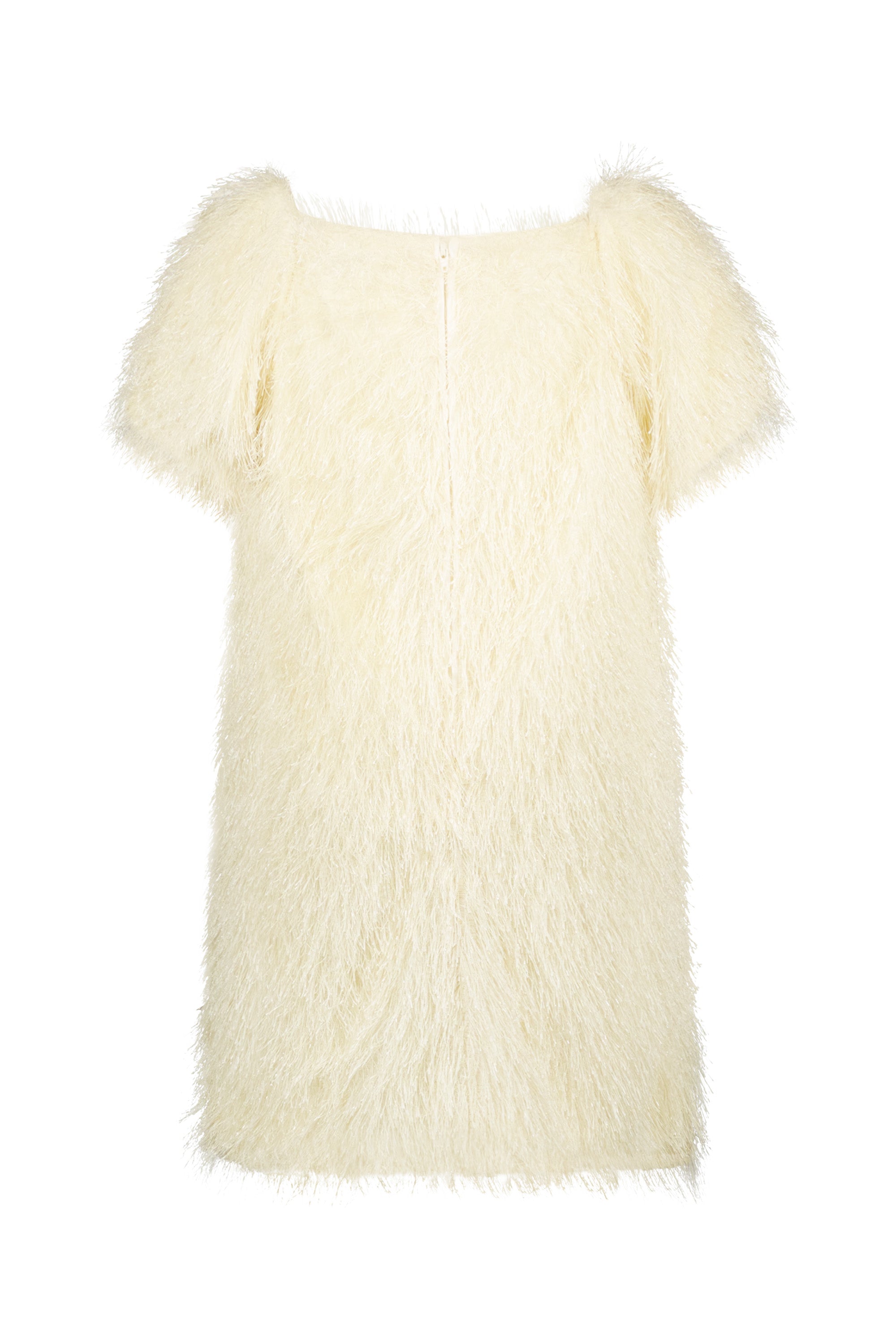 Le Chic  ♥SUPPET♥ fancy & fuzzy dress *Dreamy Creamy*