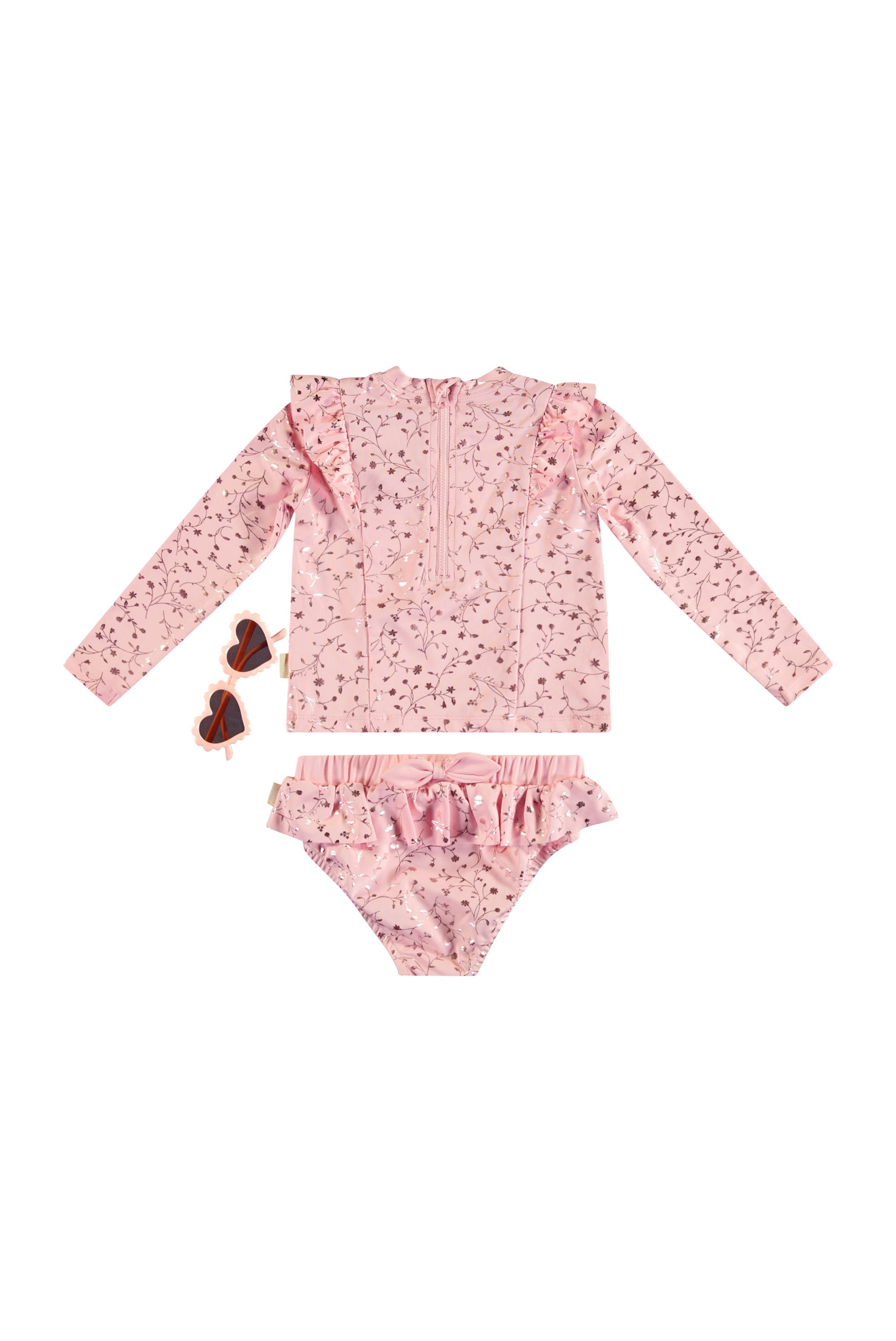 Le Chic ♥ZOÉ♥ 2-piece swim set &amp; sunglasses *Cotton Candy*