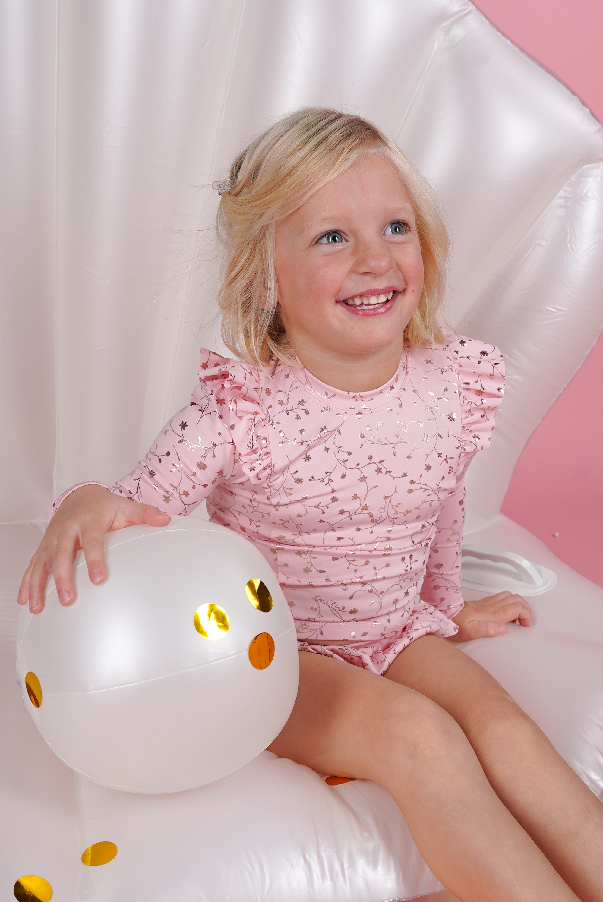 Le Chic ♥ZOÉ♥ 2-piece swim set &amp; sunglasses *Cotton Candy*