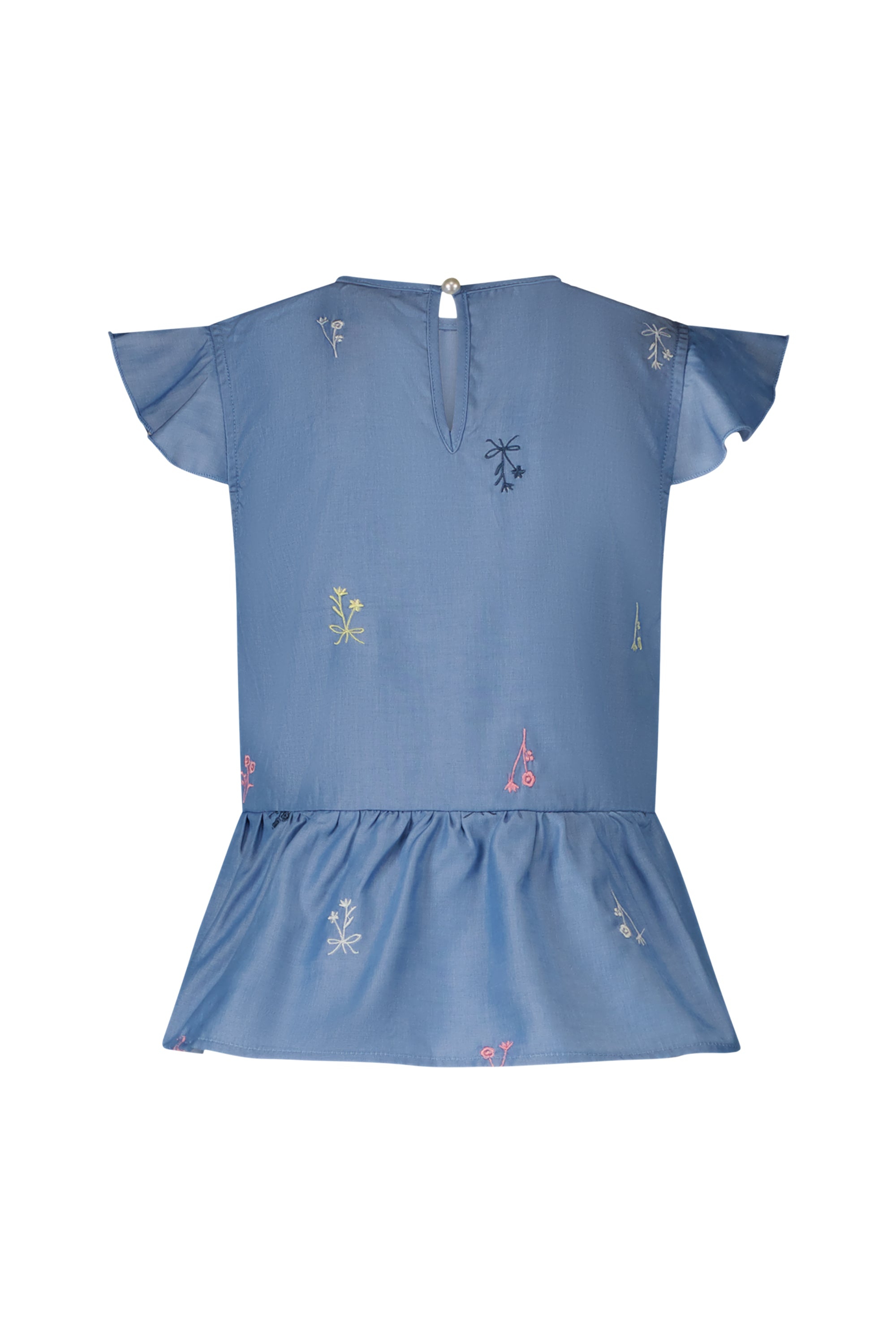 Le Chic ♥ ELINA ♥ embro denim top