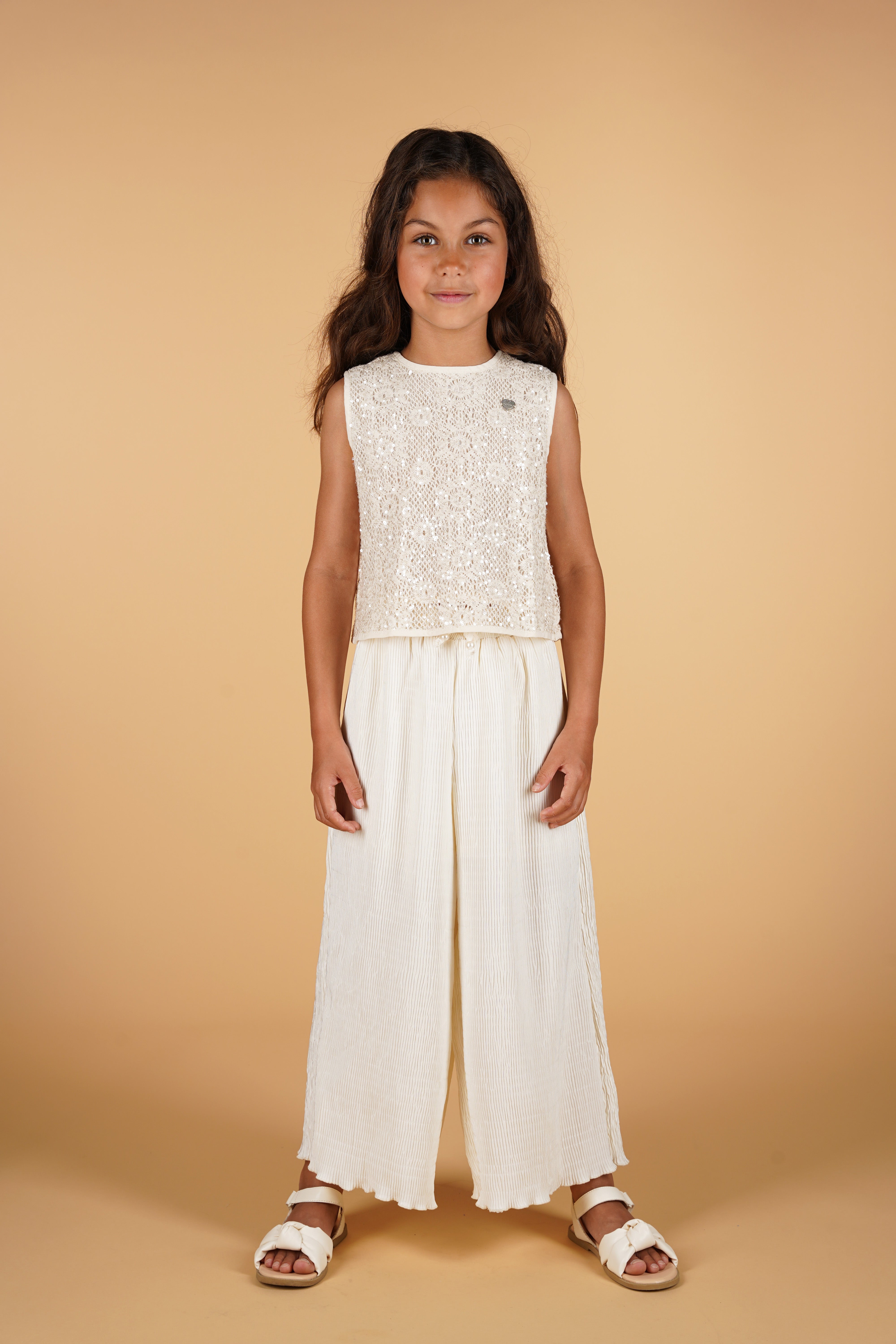 Le Chic  ♥ DESRA ♥ fine plissée pants
