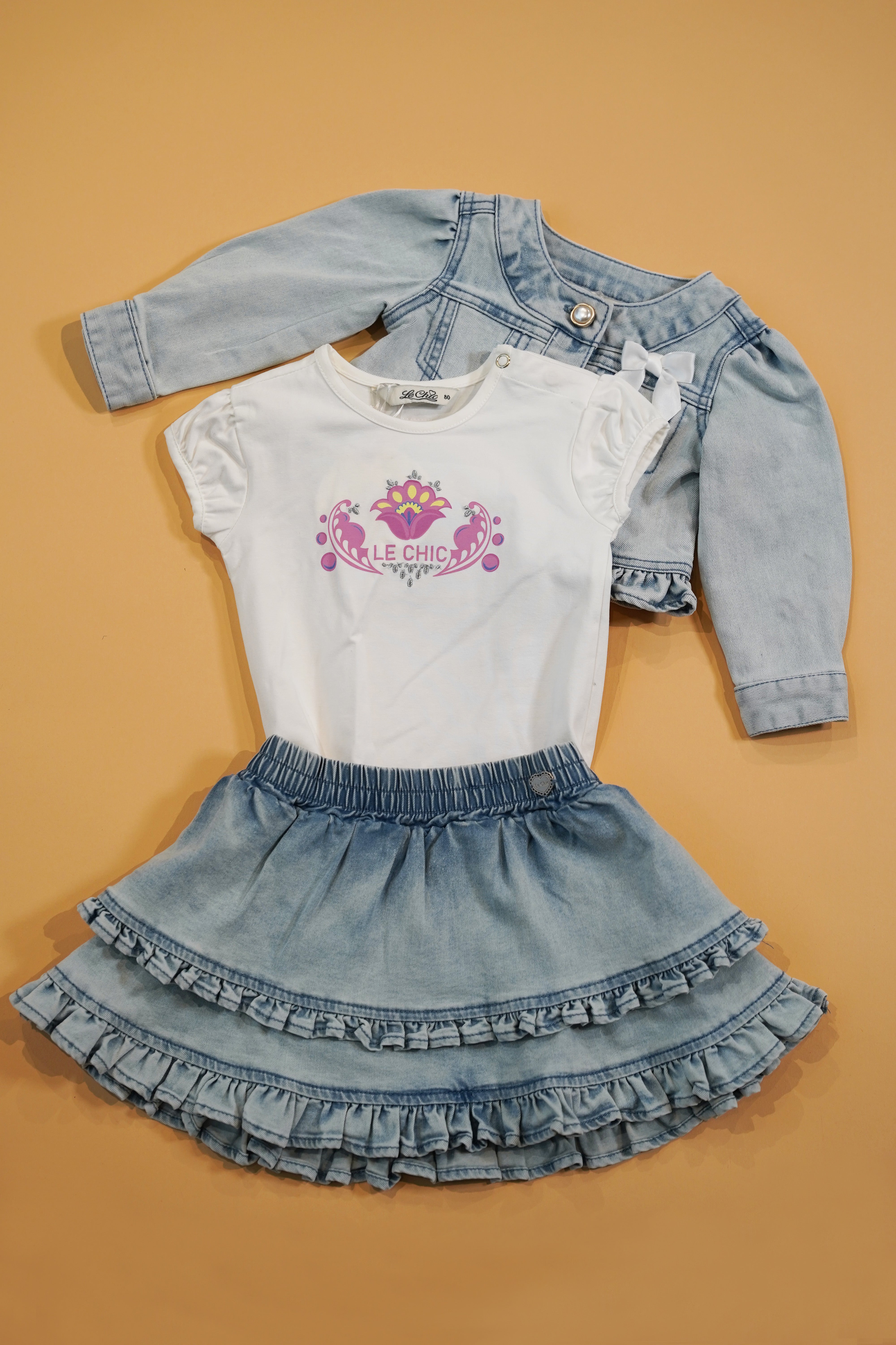 Le Chic  ♥ ANYK ♥ denim summer jacket