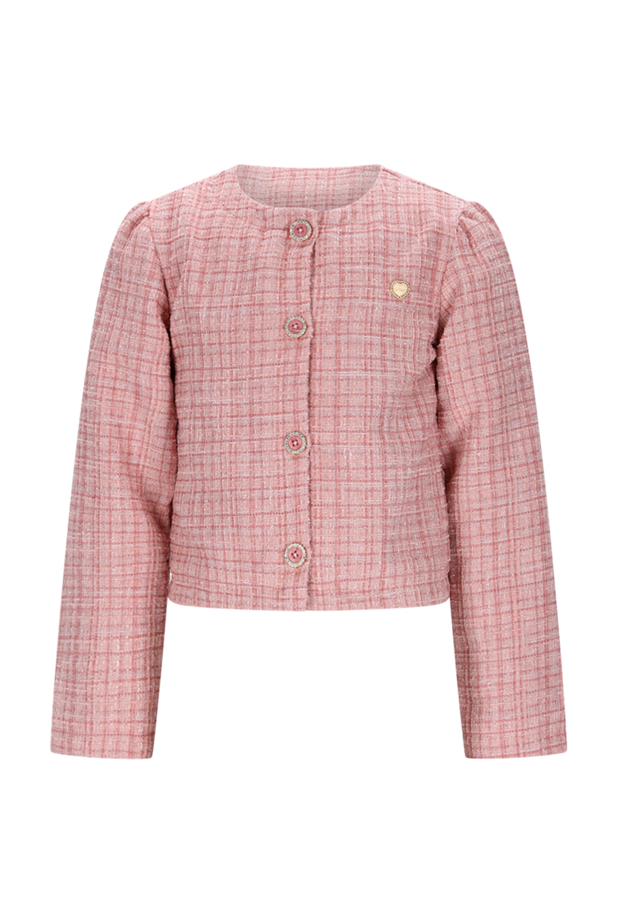 Le Chic♥ Amsy ♥ Tweed Jasje *Roze*