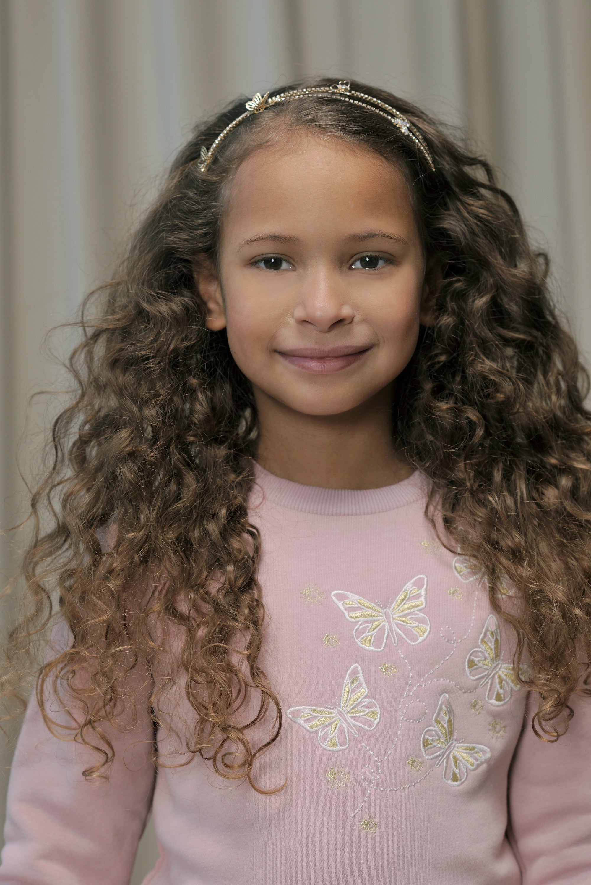 Le Chic♥ Odette ♥ Sweater Met Vlinders *Roze*