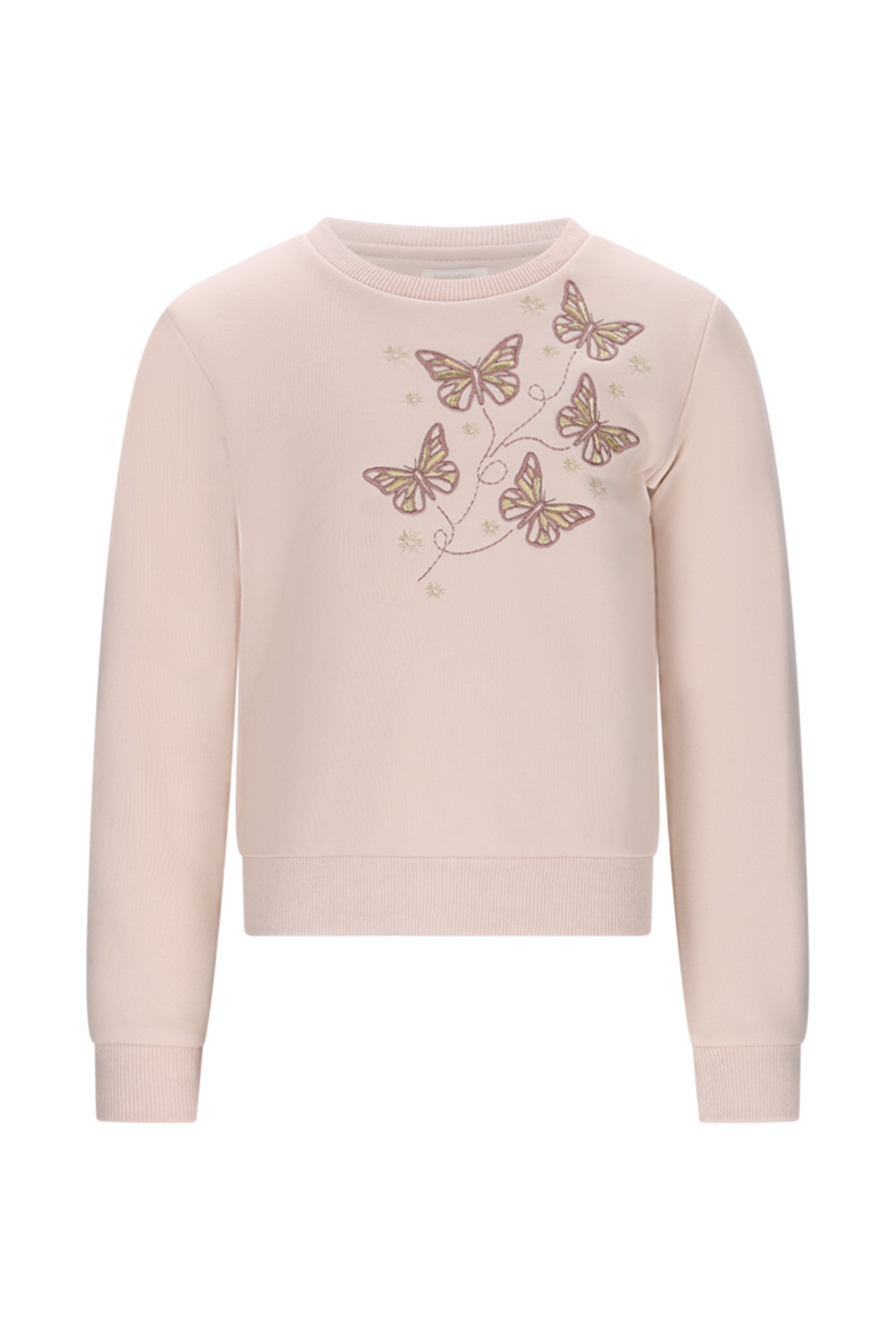 Le Chic♥ Odette ♥ Sweater Met Vlinders *Beige*