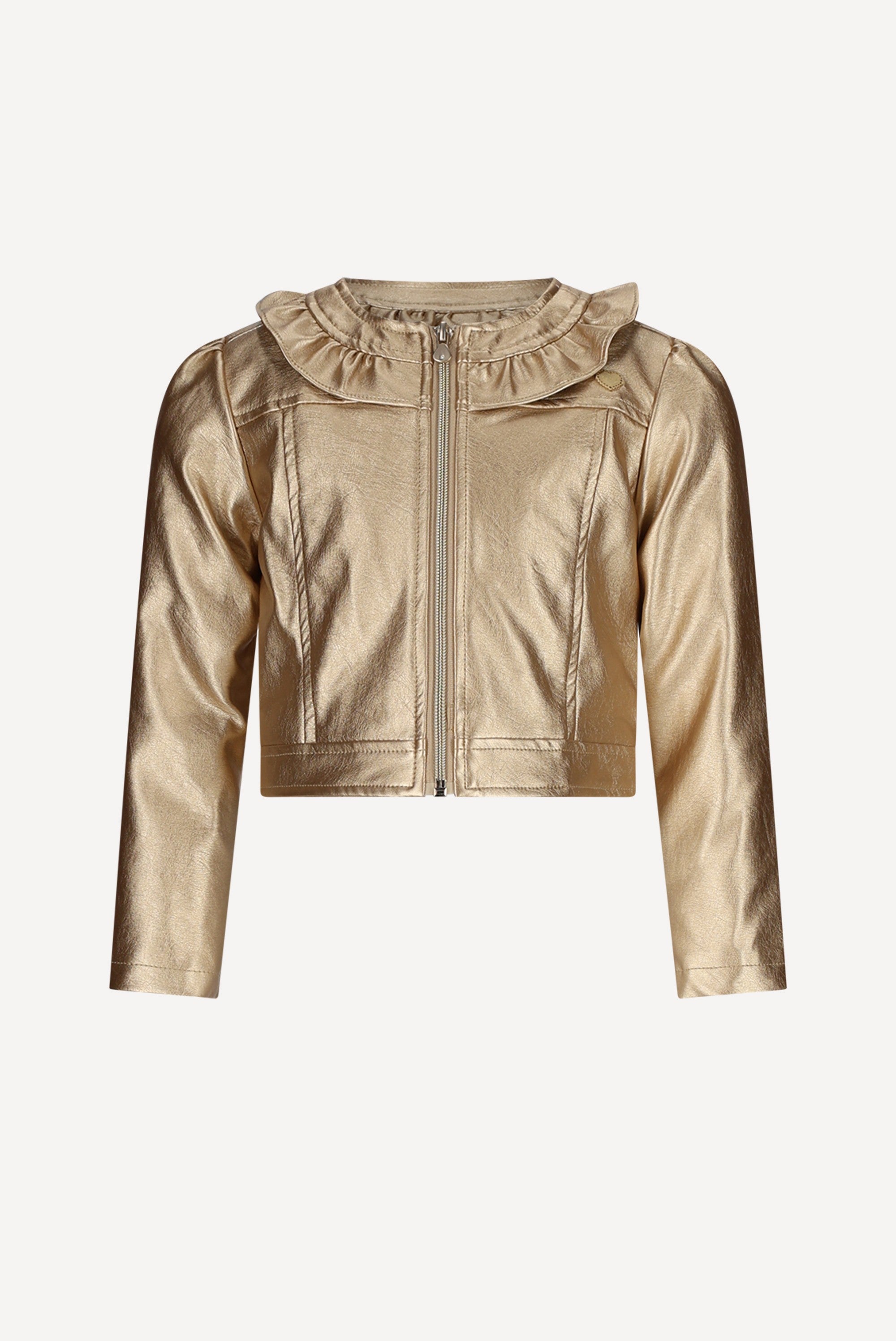 Le Chic ARLETTE fake leather jack. Golden Glow