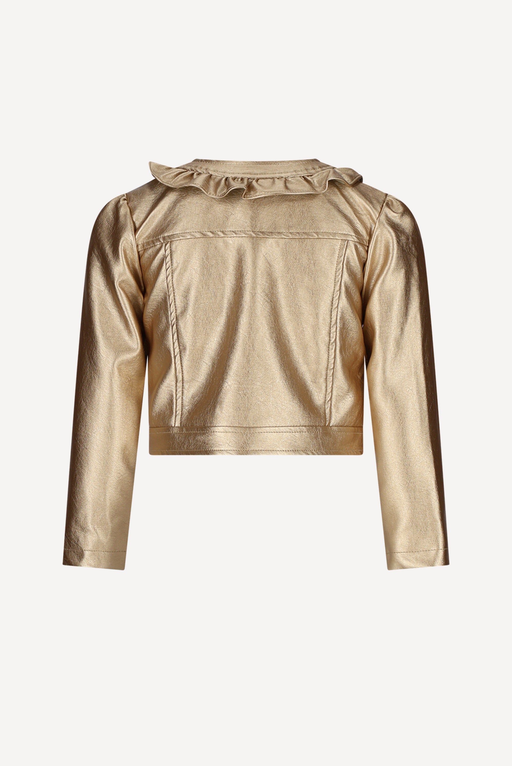 Le Chic ARLETTE fake leather jack. Golden Glow