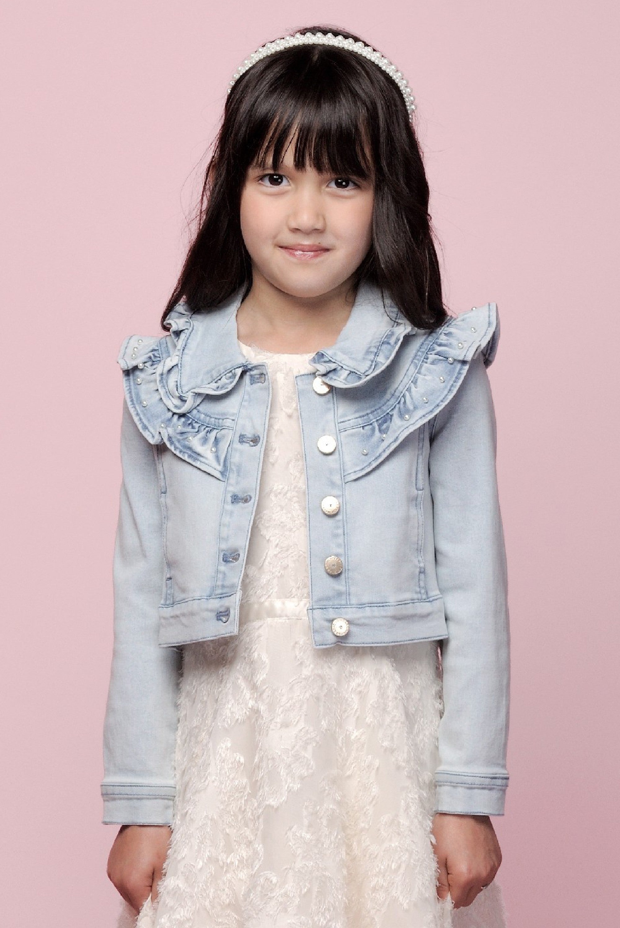 Le Chic ALYSUM spijkerjas. Classic Light Denim