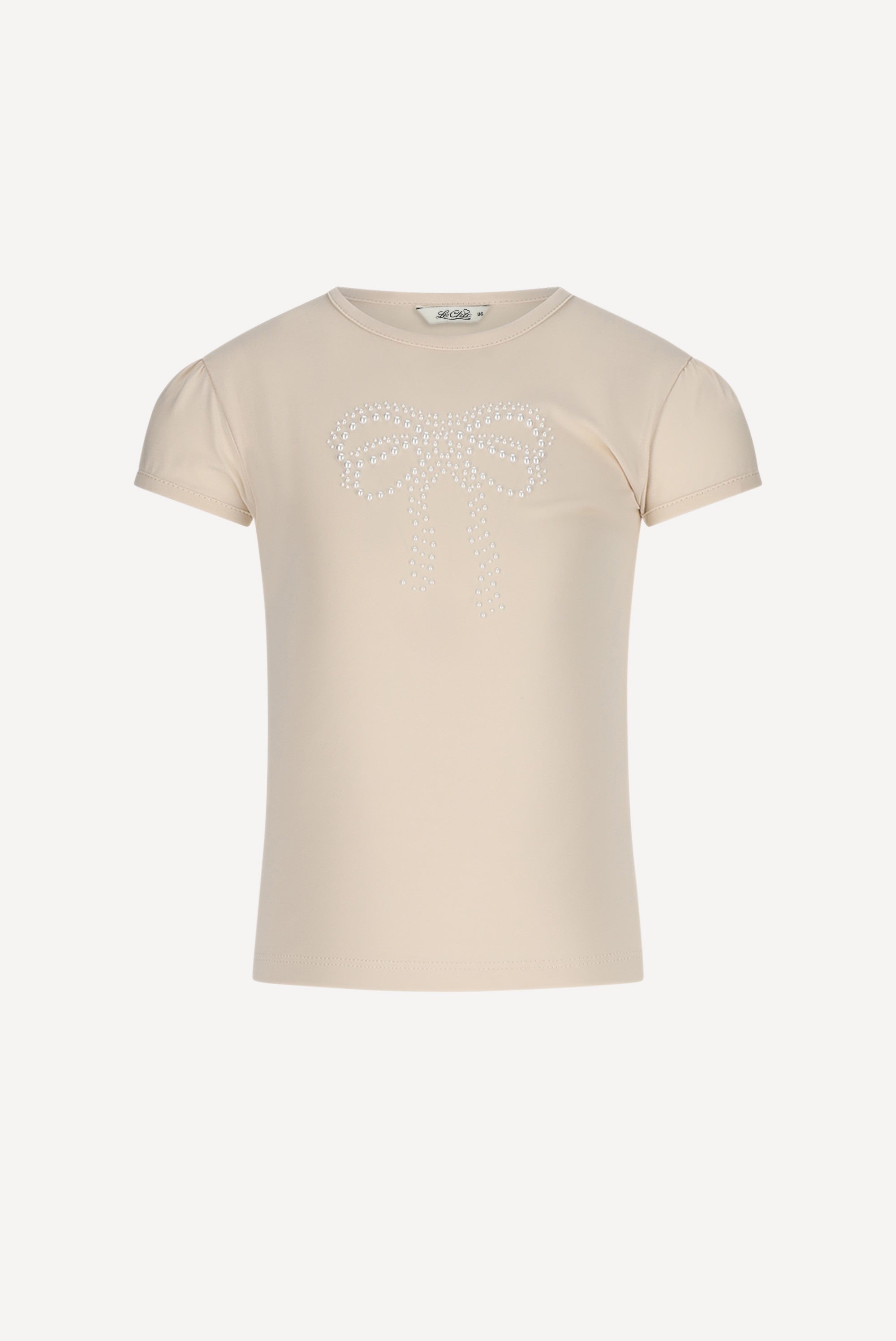 Le Chic NOMMY parel T-shirt. Sands of Time