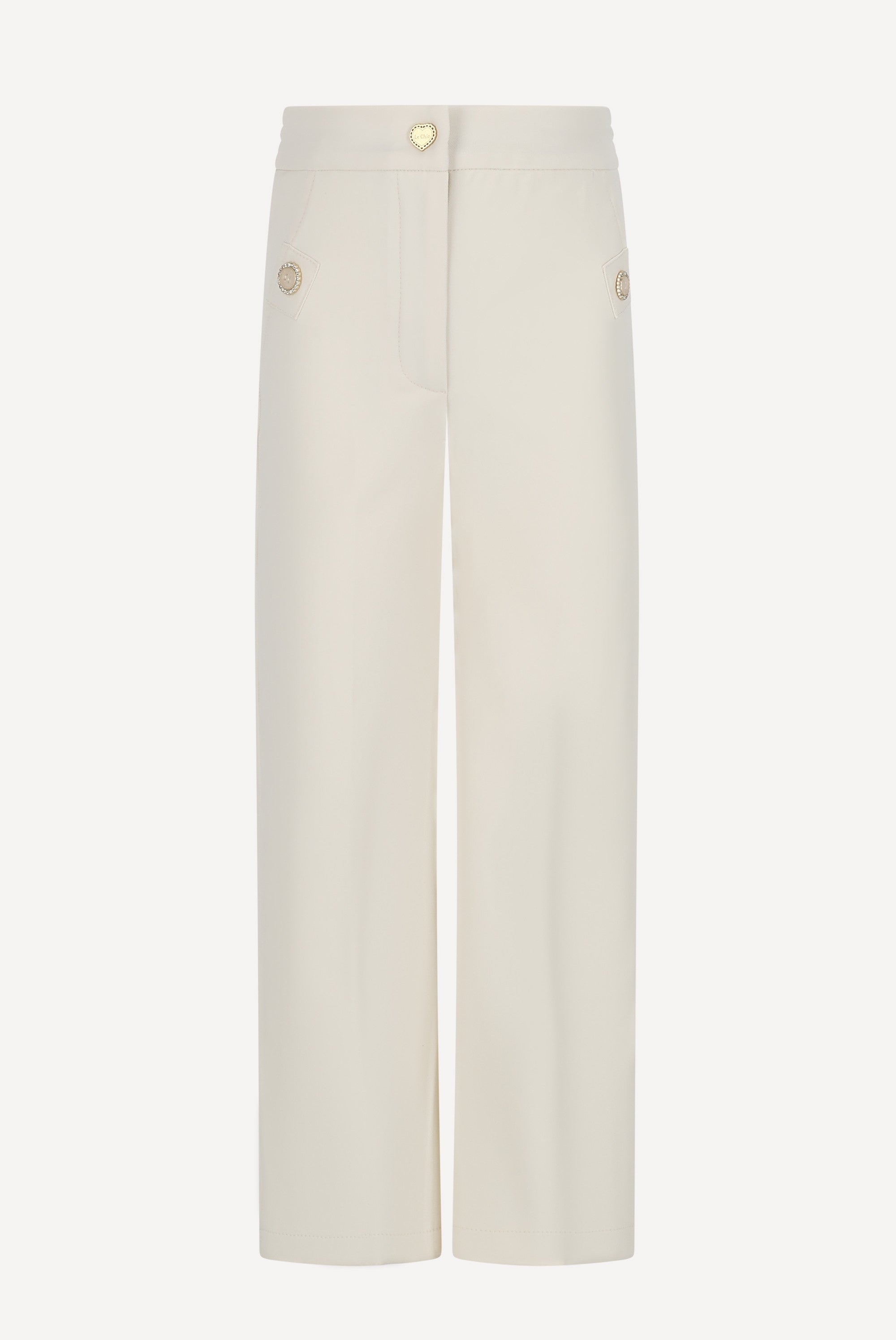 Le Chic DITTUM fancy broek. Pearl