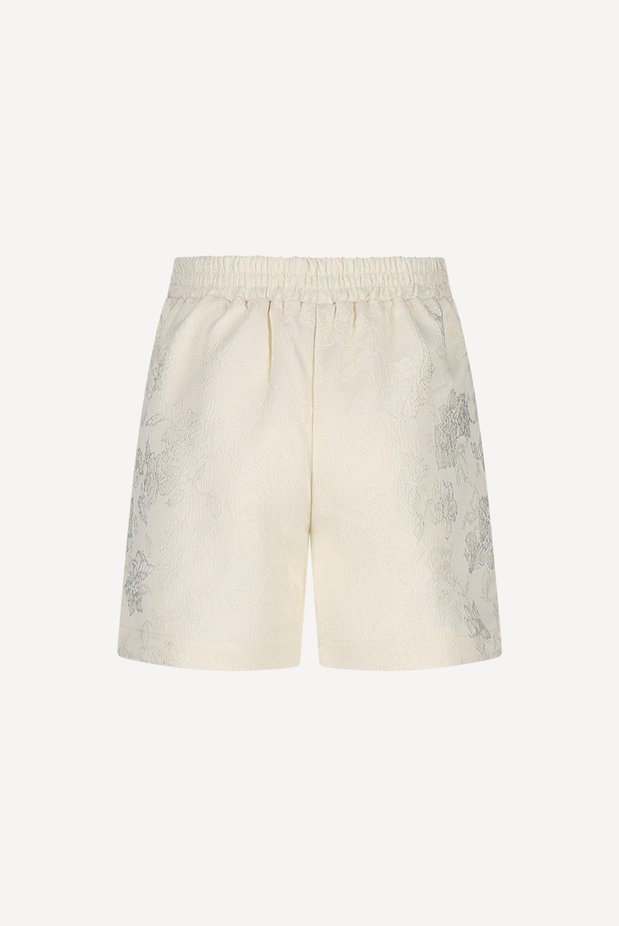 Le Chic DEEJAY damast shorts. Pearl