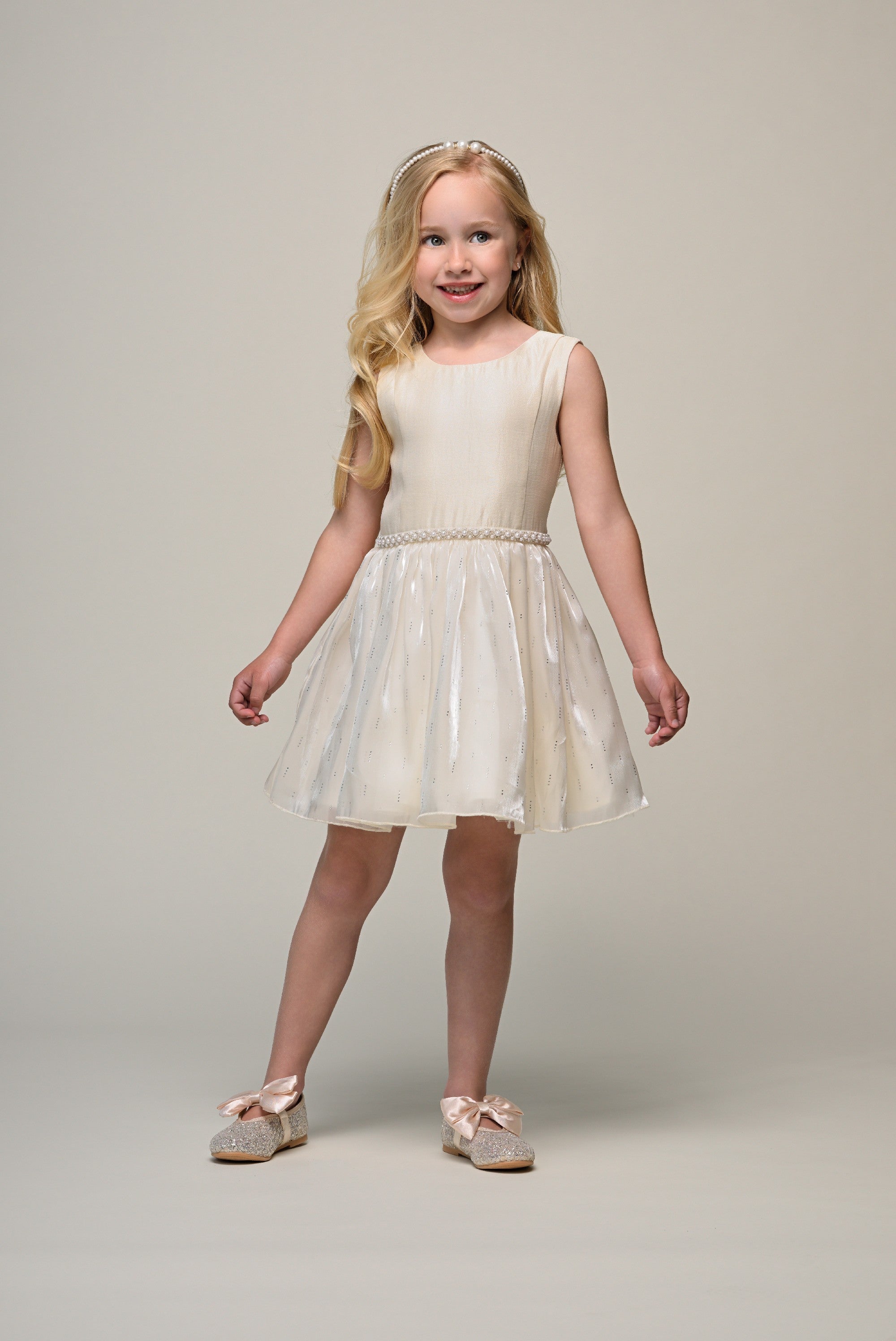 Le Chic SOPEARL feest jurk. Meringue Mood