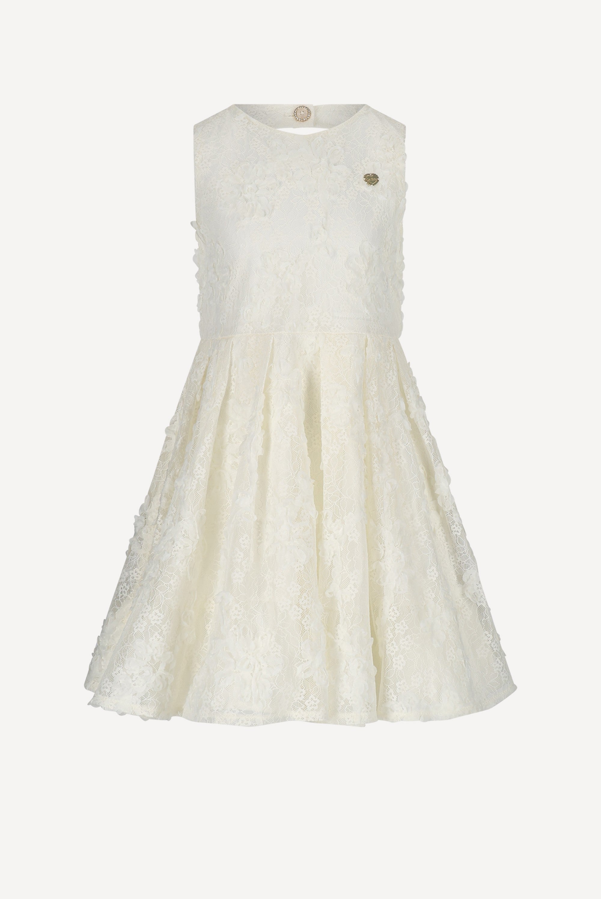 Le Chic SOLUNA open-back jurk. Pearl