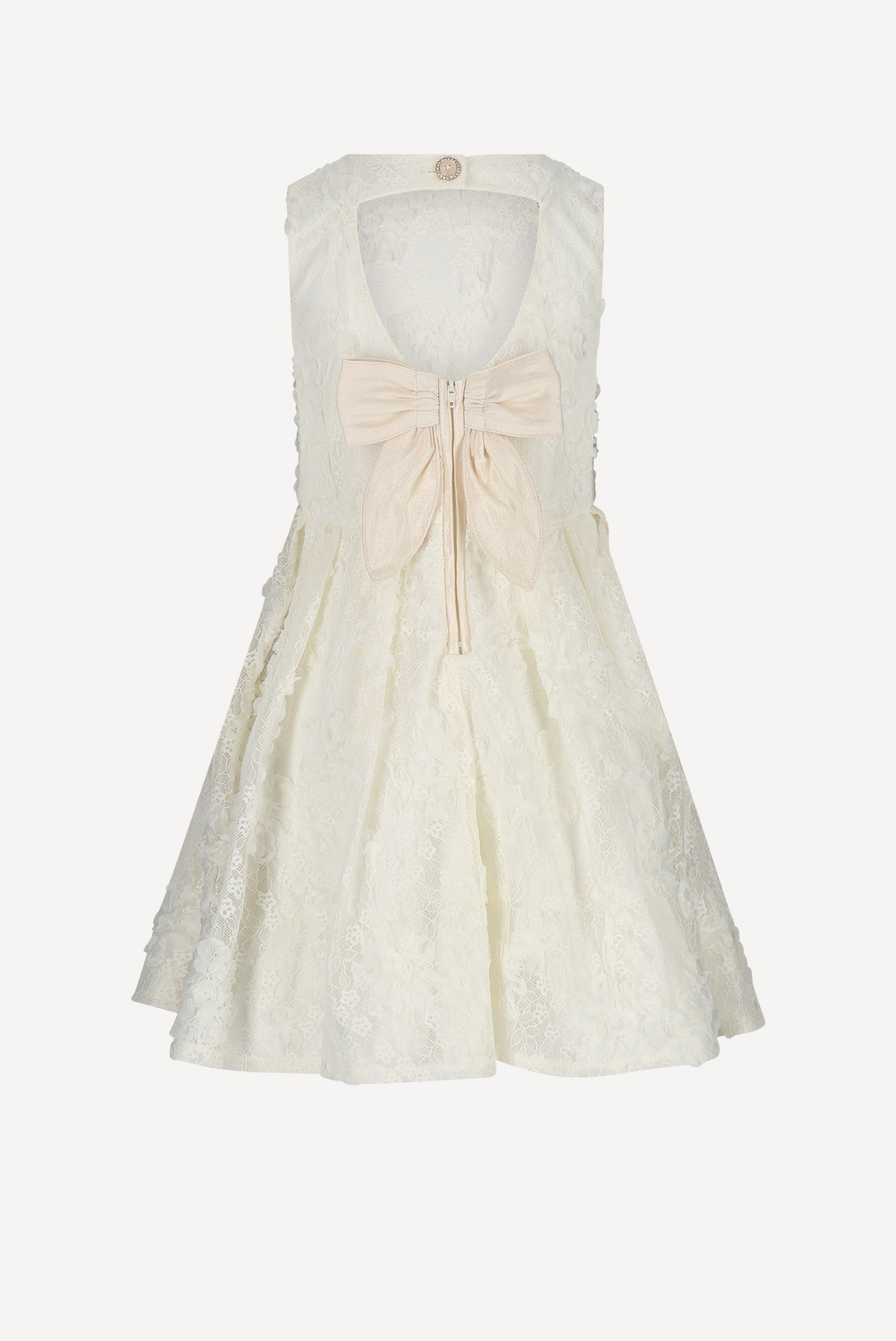 Le Chic SOLUNA open-back jurk. Pearl