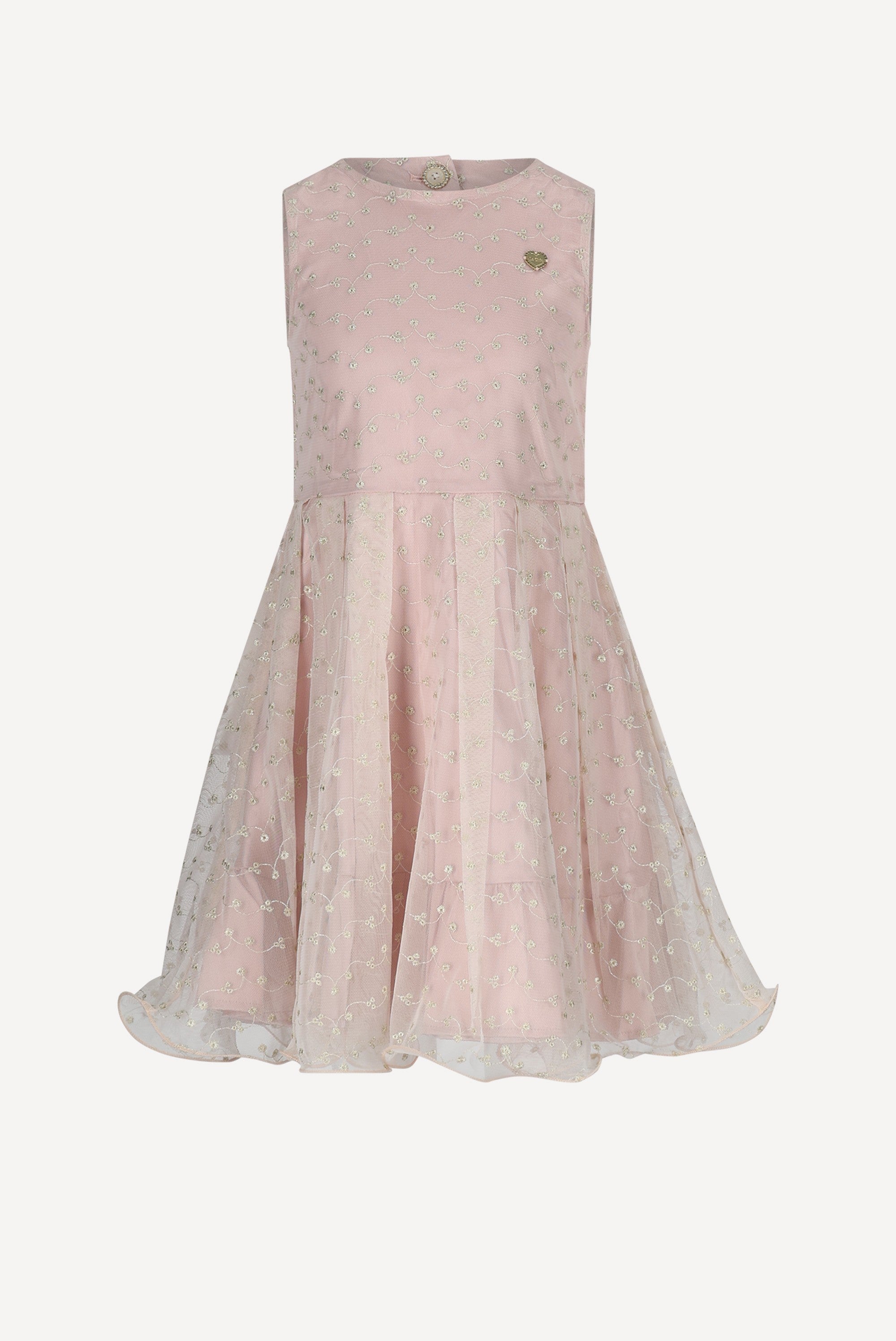 Le Chic SOLUNA open-back jurk. Pink Symphony