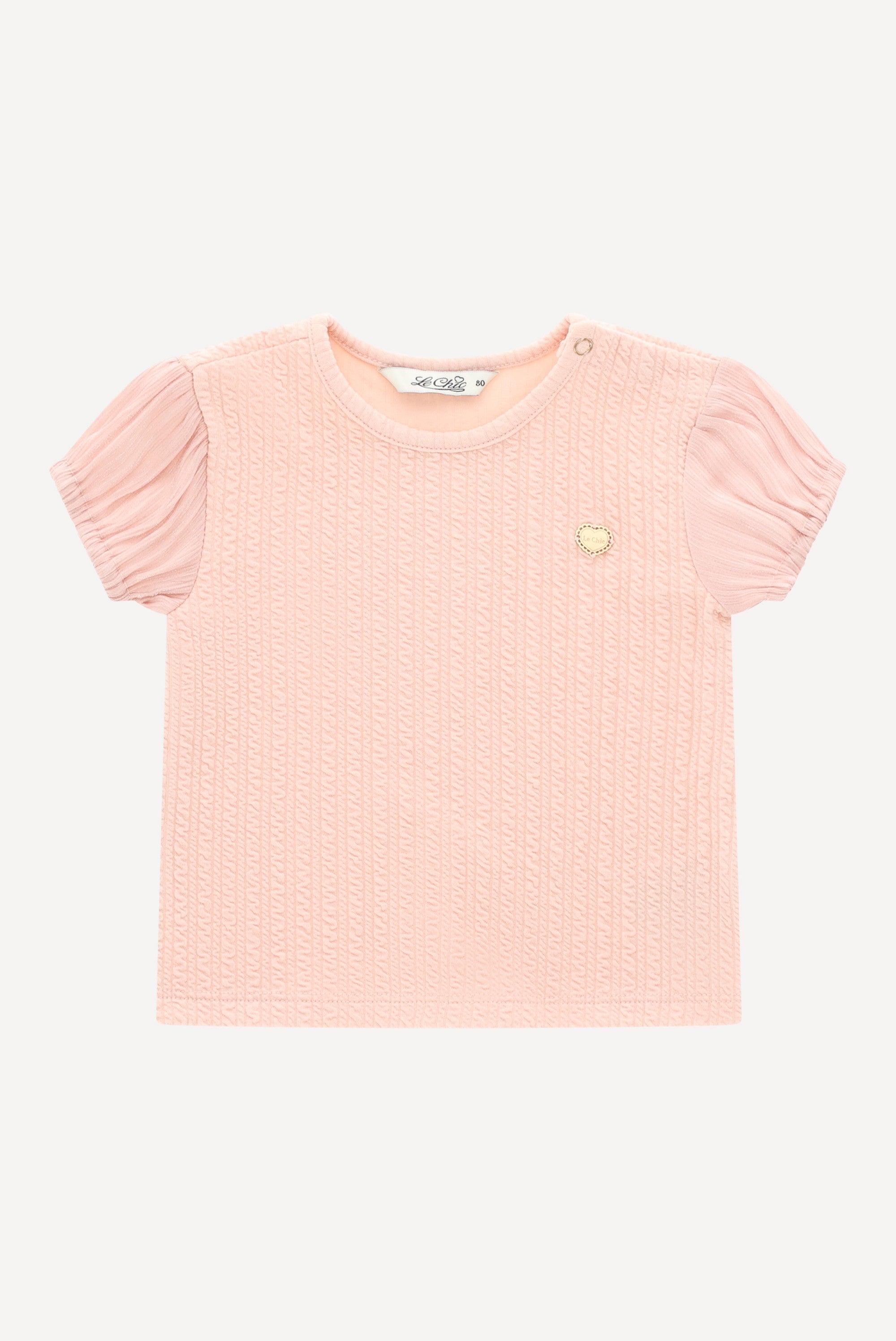 Le Chic NALY T-shirt. Pink Symphony
