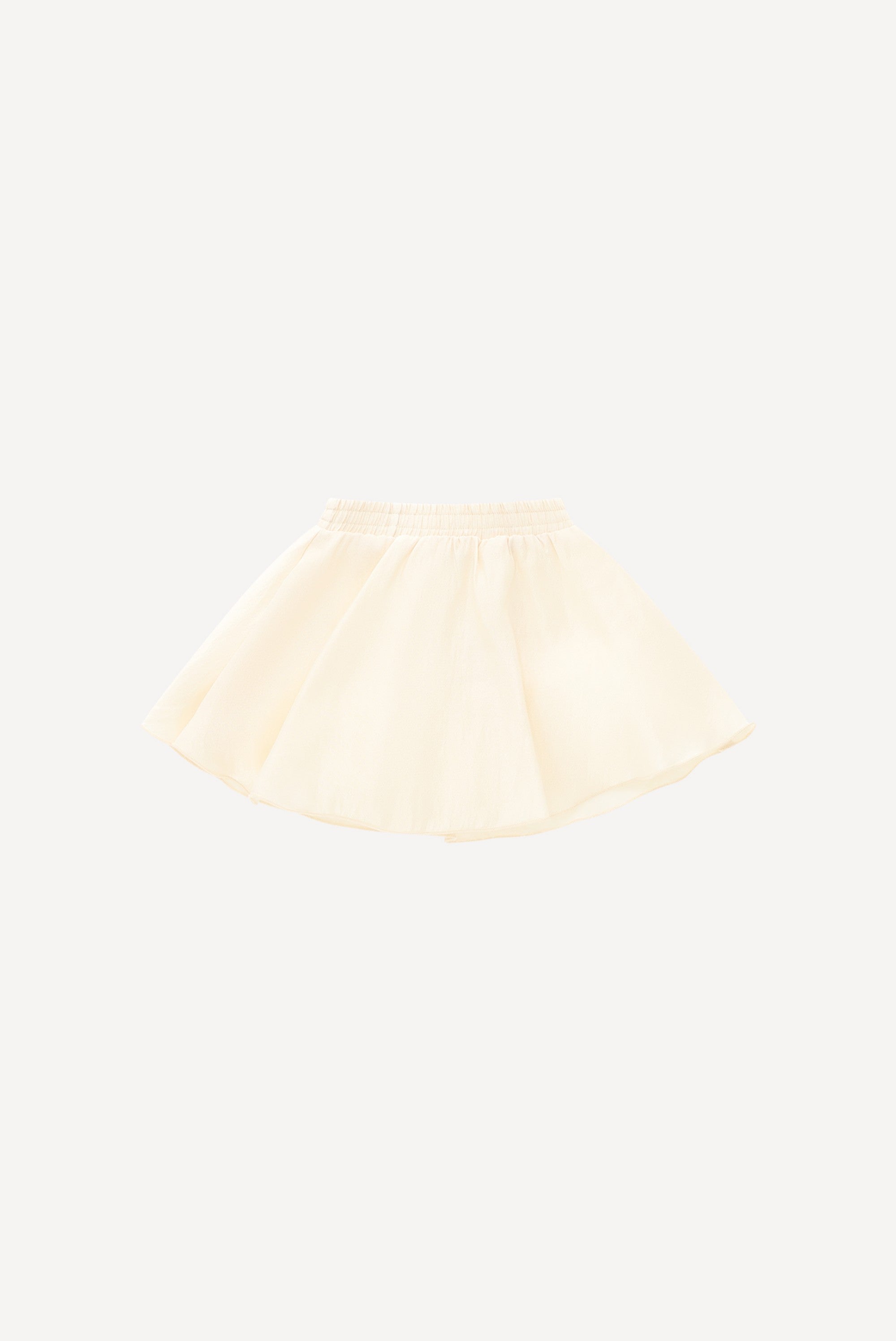 Le Chic TWILLY glans rokje. Meringue Mood