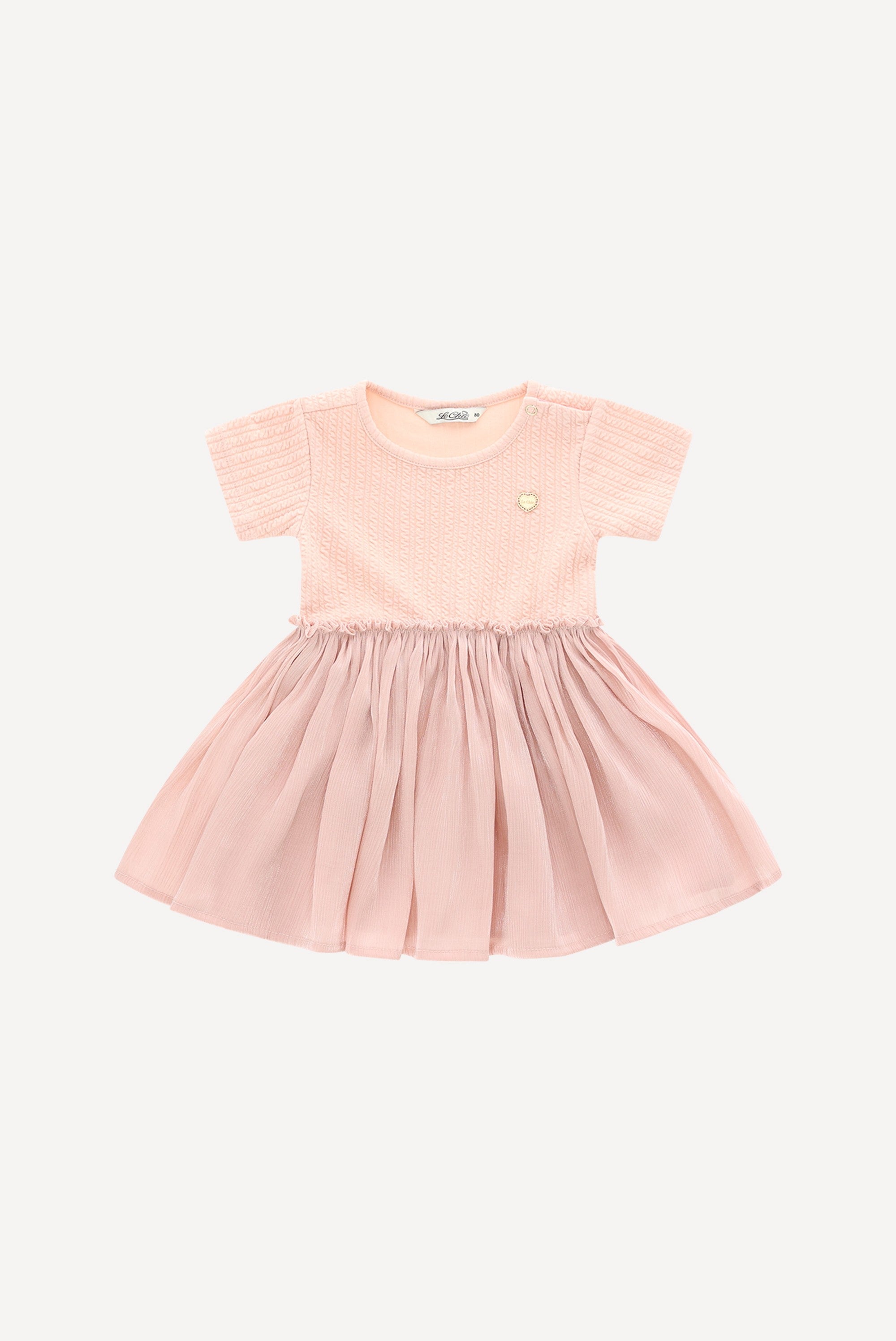 Le Chic SMORY combi-jurkje. Pink Symphony