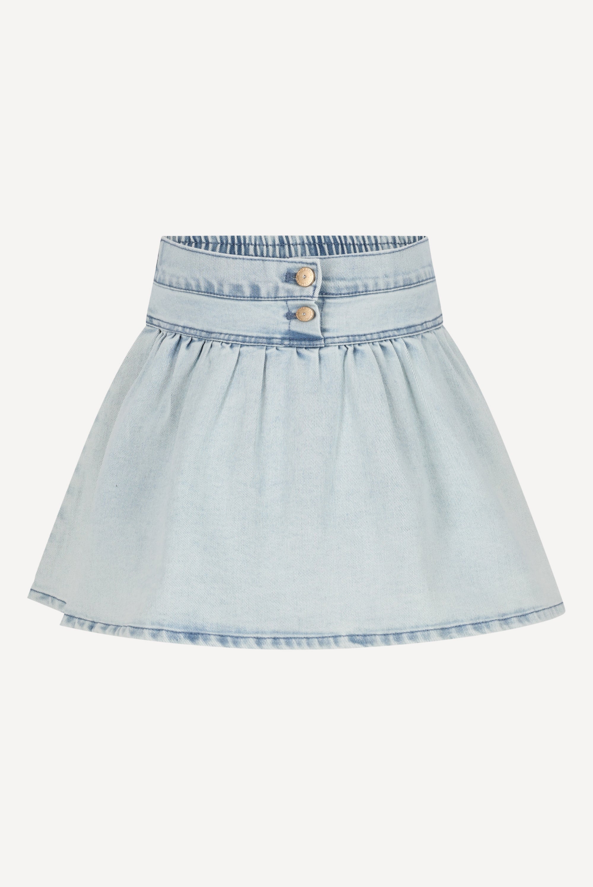 Le Chic TRISS zomer spijkerrok. Classic Light Denim