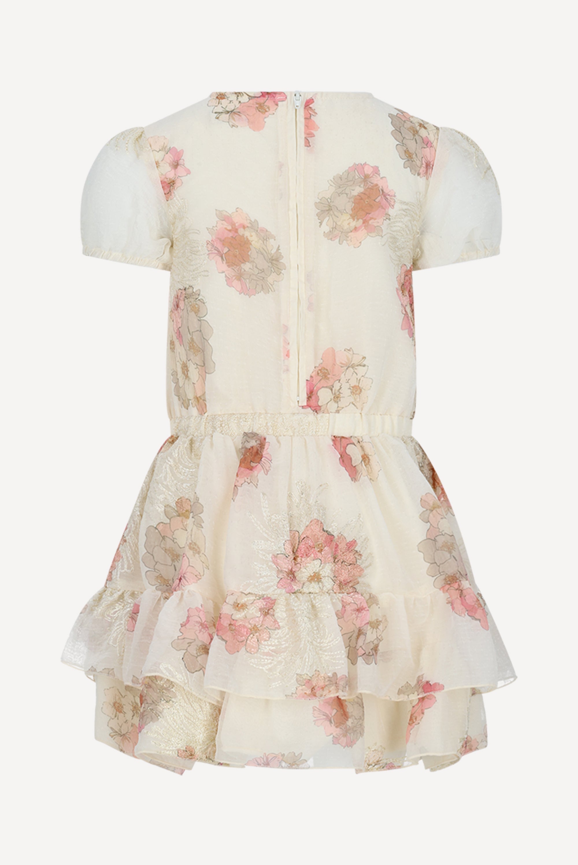 Le Chic SALSMA zomerjurk. Off White Bouquet